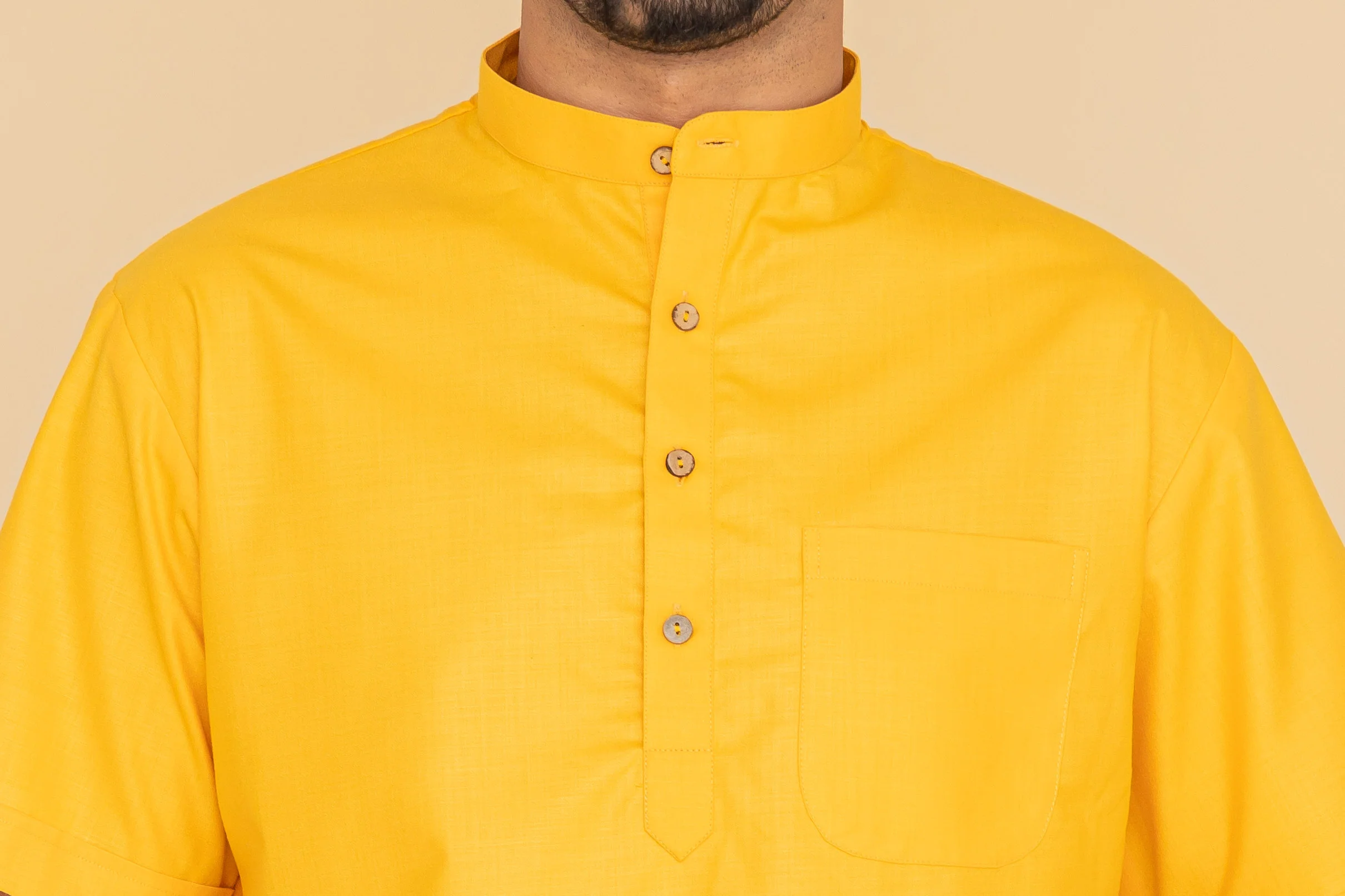 MLS SHORT KURTA HALF SLEEVES