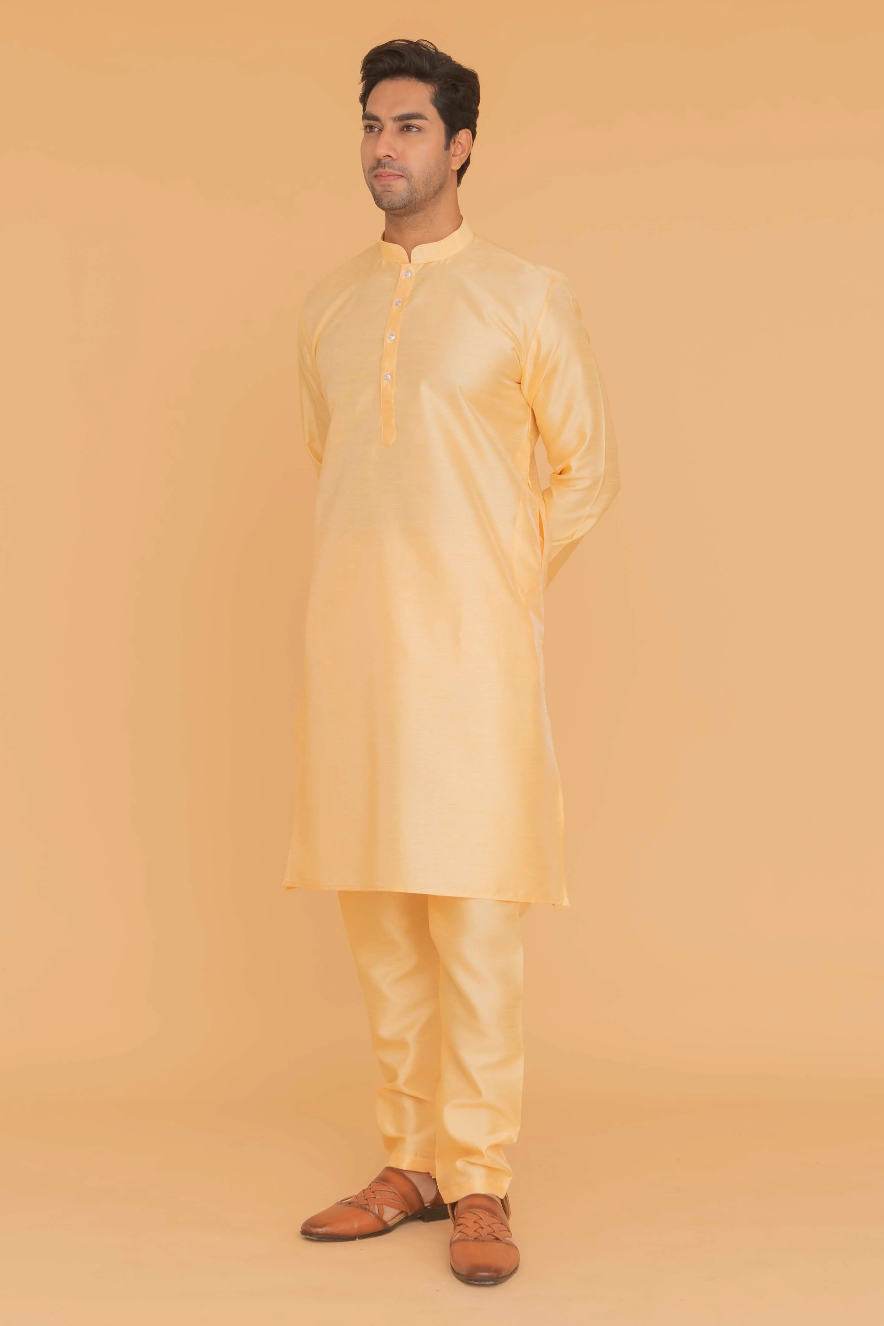 MLS SILK KURTA PAJAMA