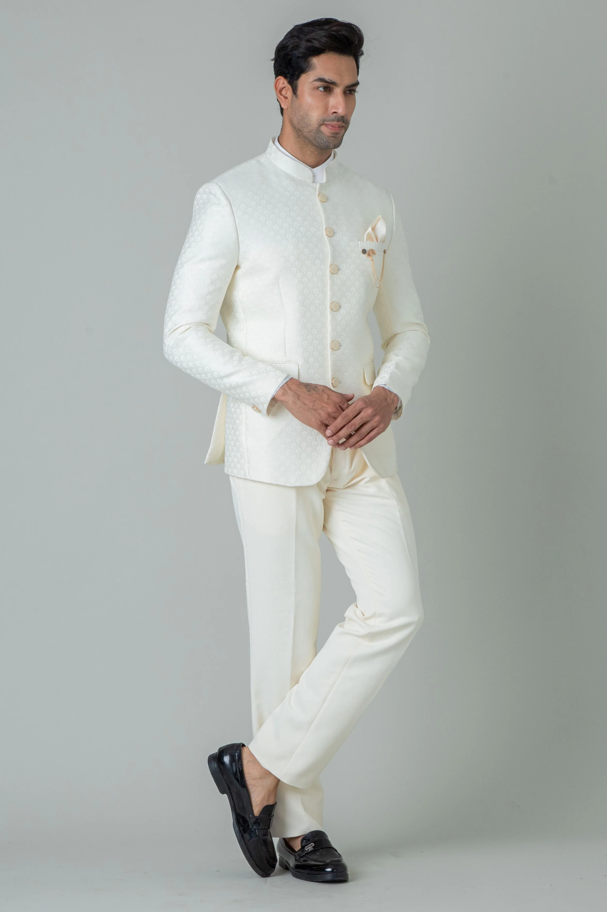 MLS PRINTED JODHPURI SUIT