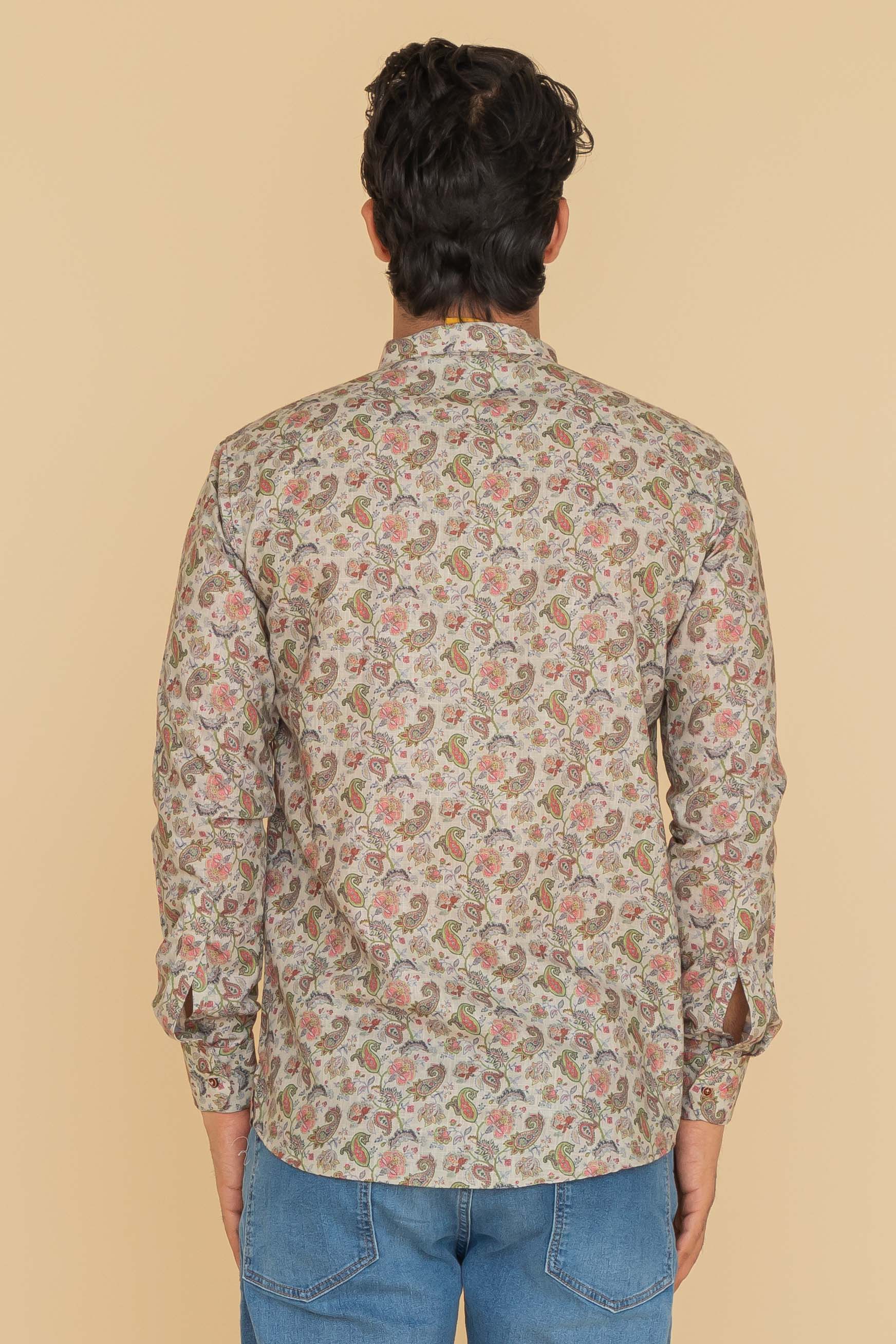 MLS SHORT KURTA FULL SLEEVES