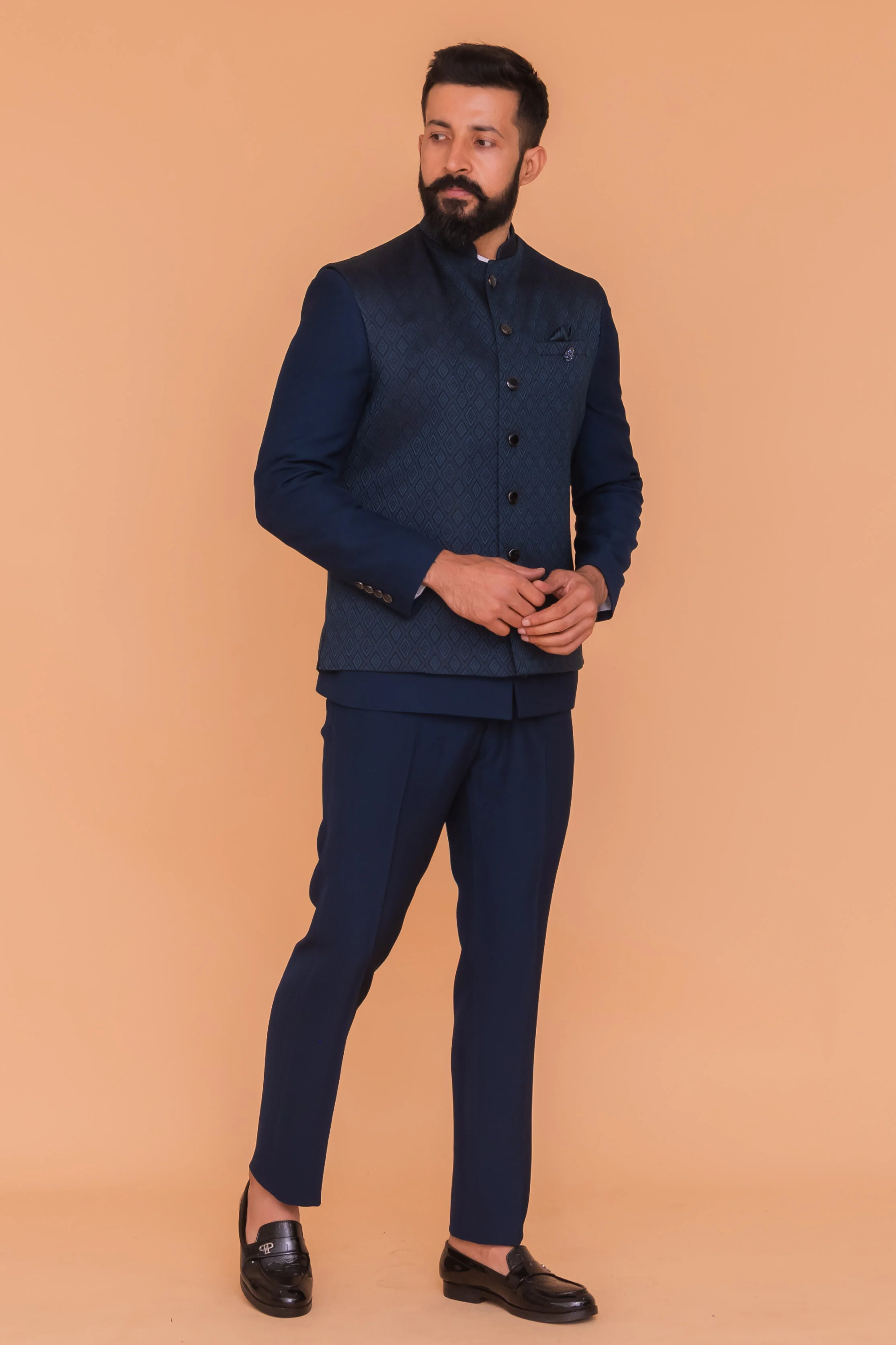 MLS JODHPURI SUIT 3 PCS