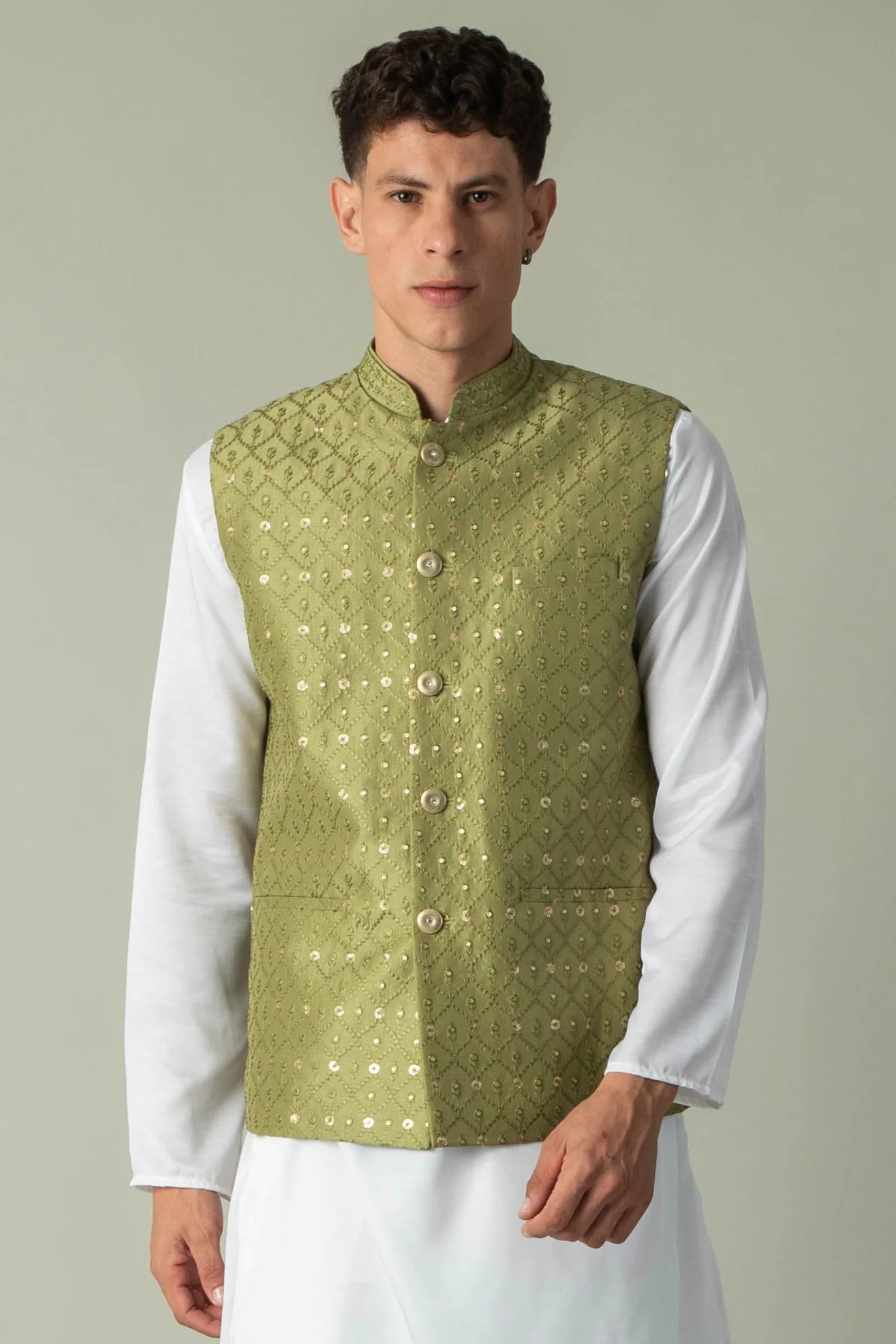 MLS EMBROIDERED JAWAHAR JACKET