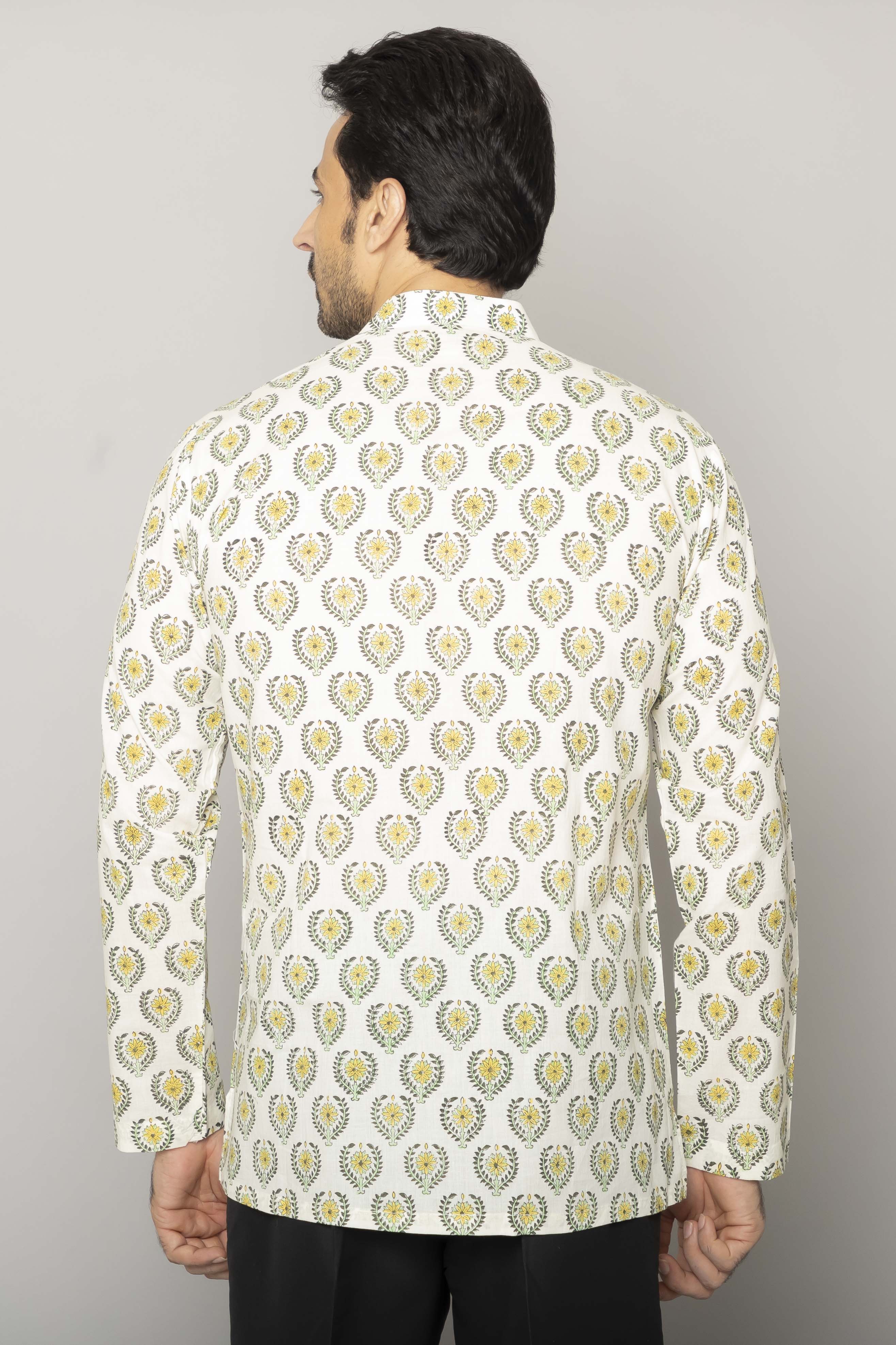 MLS SHORT KURTA FULL SLEEVES