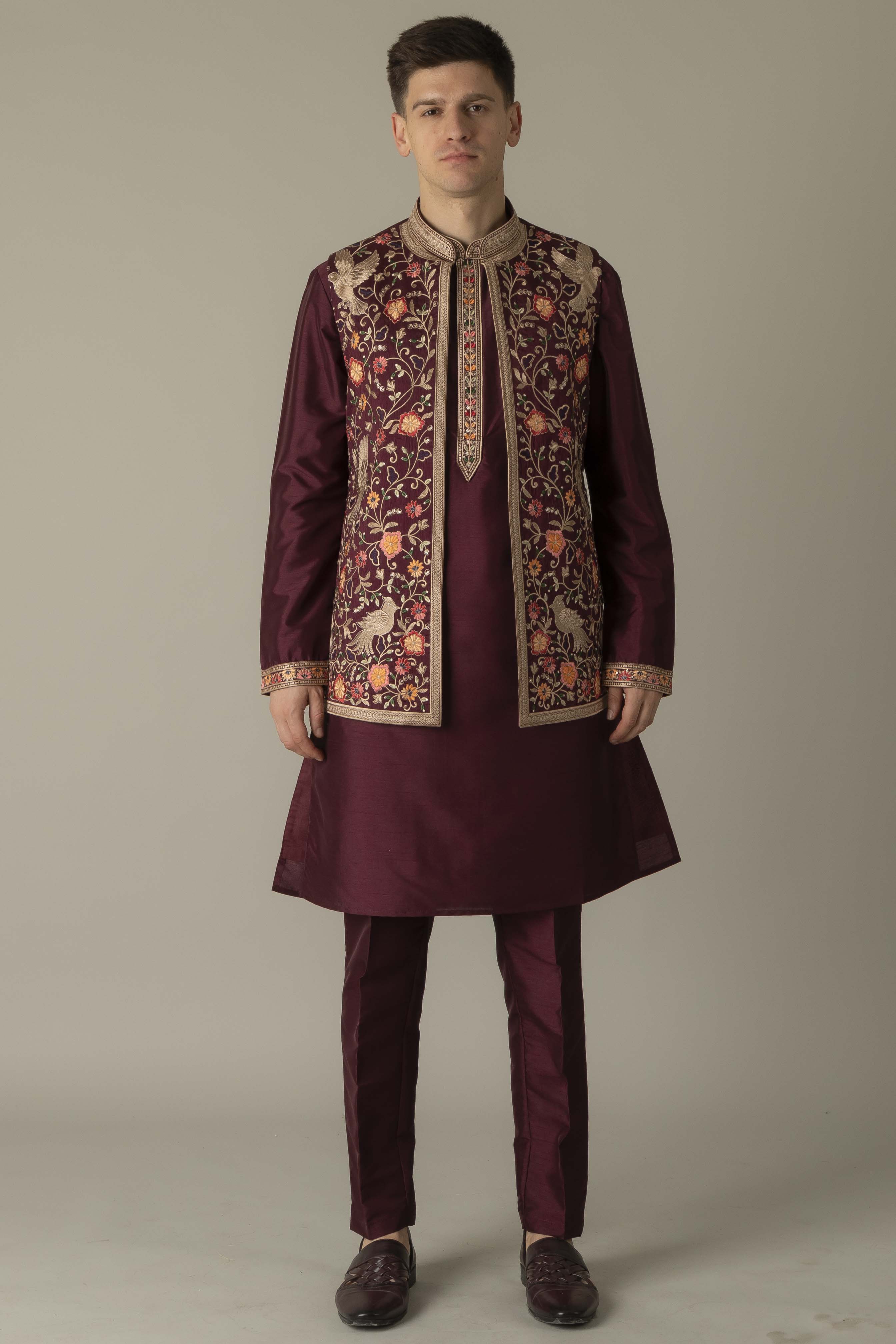 MLS KURTA JAWAHAR SET