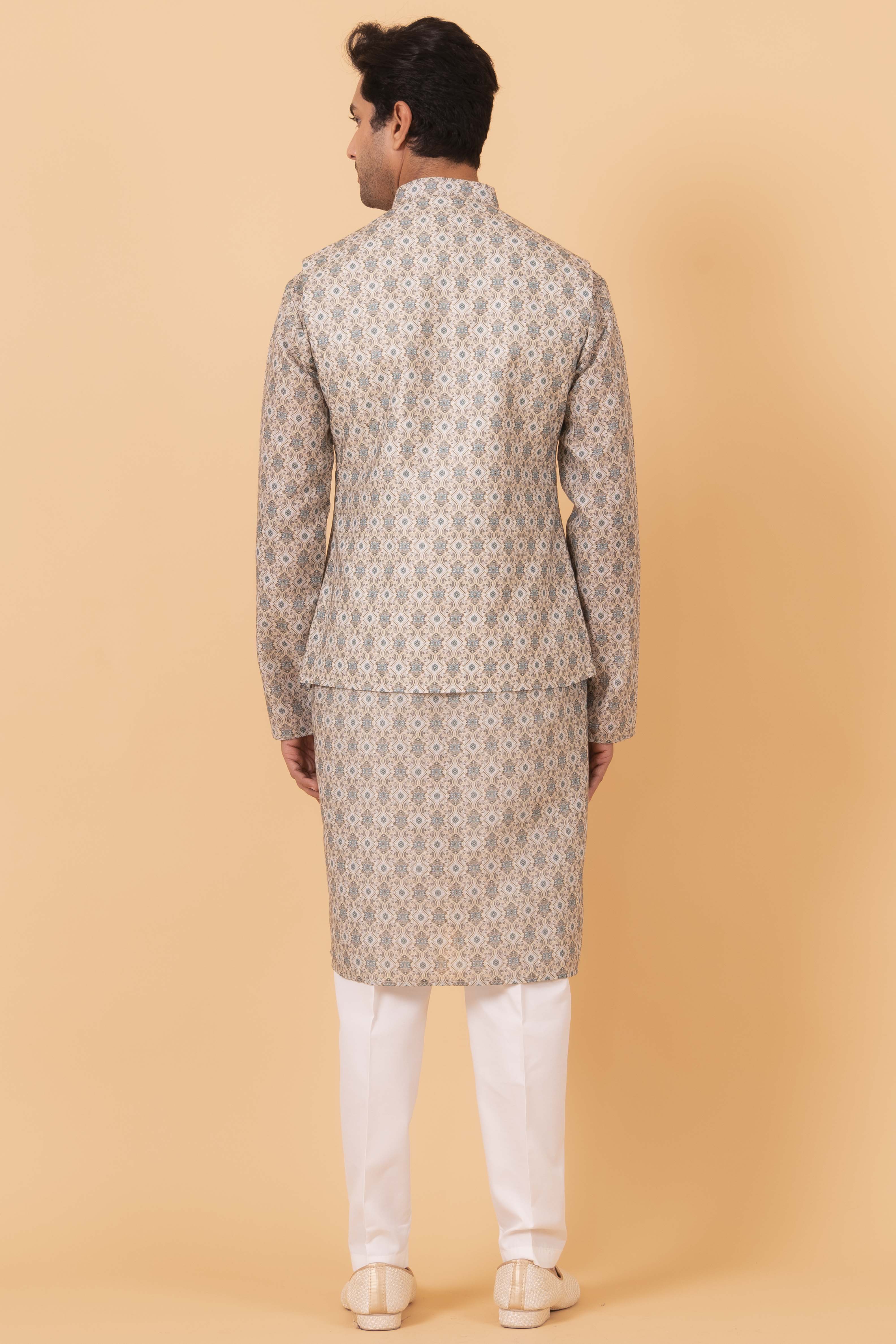 MLS KURTA JAWAHAR SET