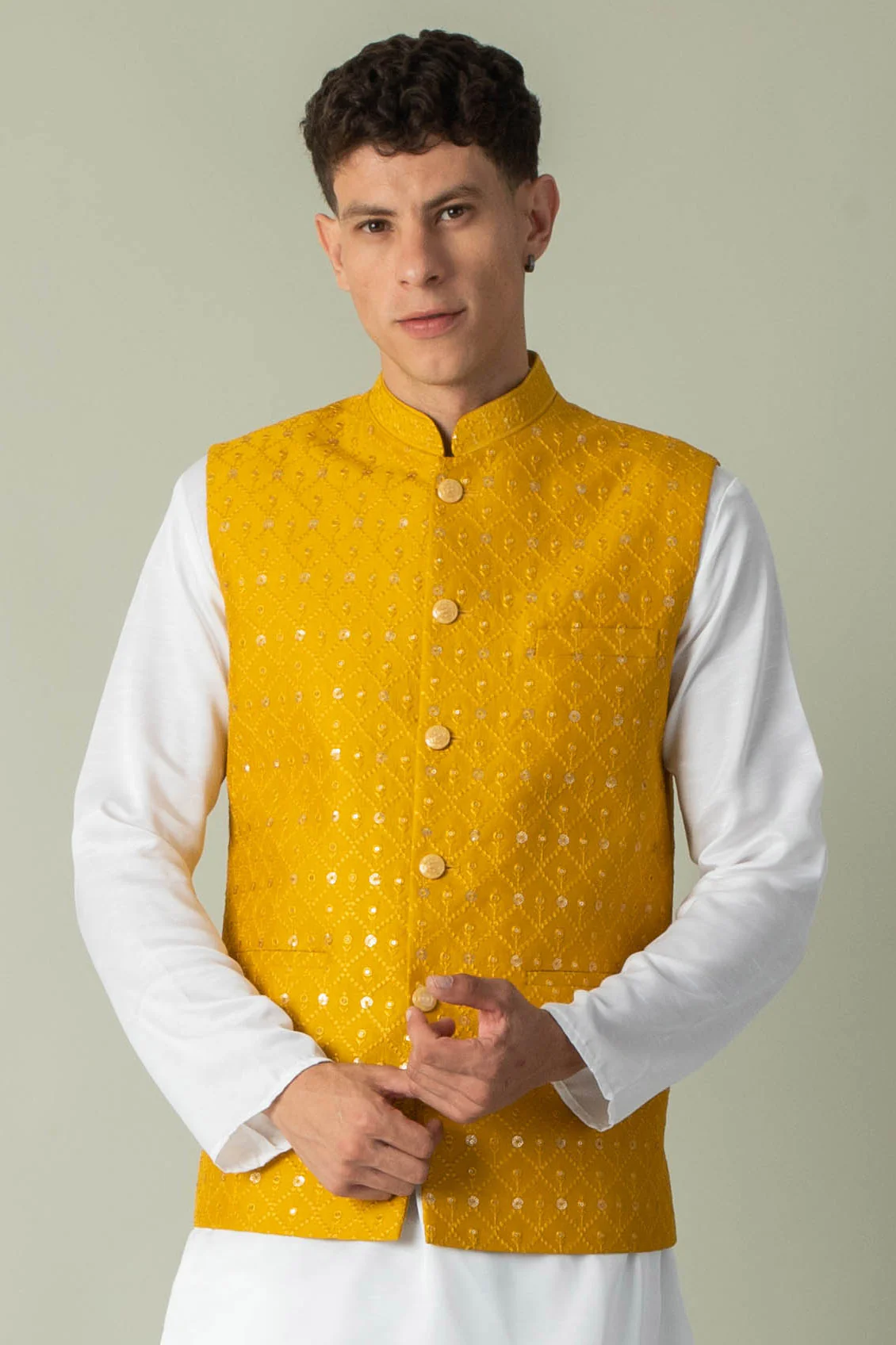 MLS EMBROIDERED JAWAHAR JACKET
