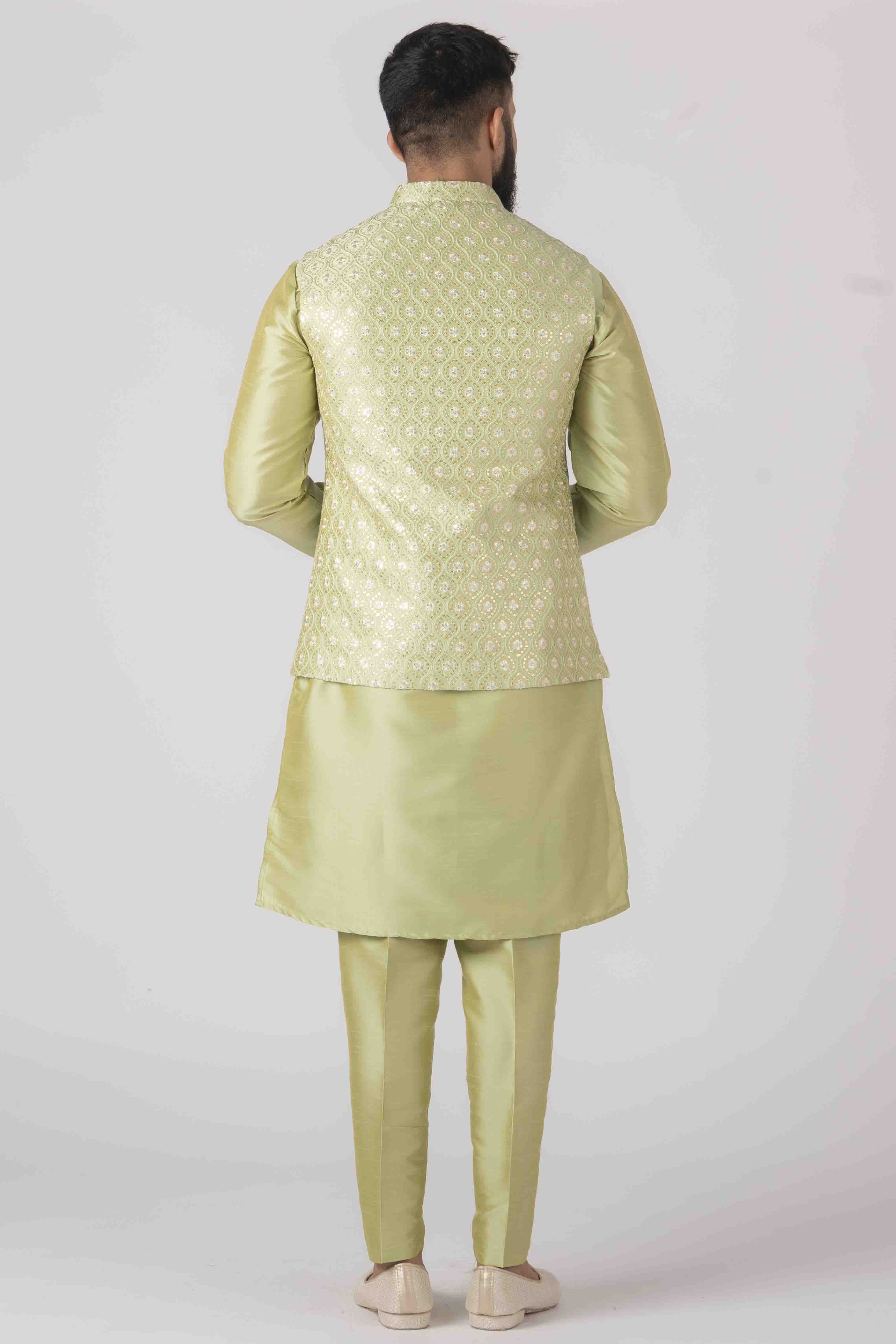 MLS KURTA JAWAHAR SET