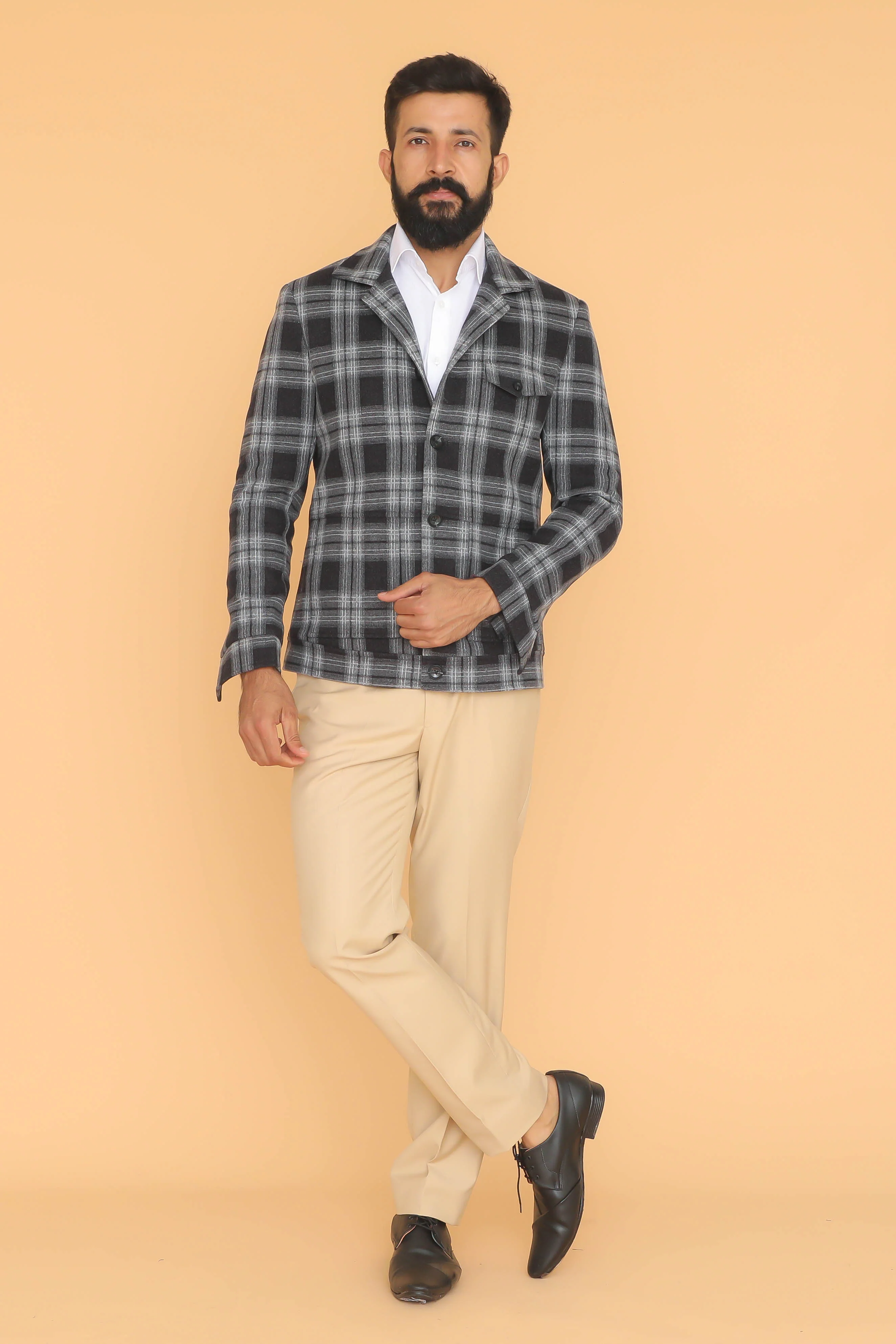 MLS CHECK JACKETS 1PC