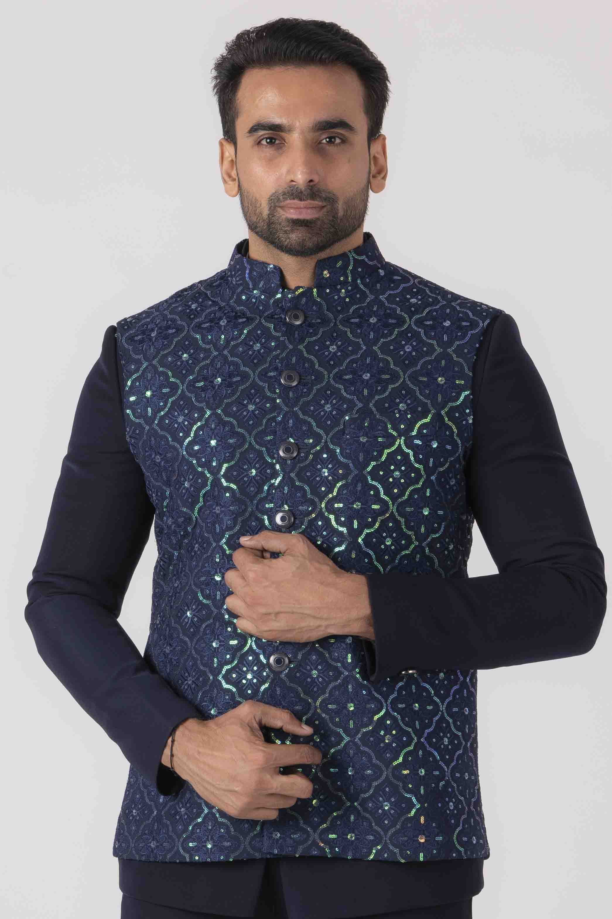 MLS JODHPURI SUIT 3 PCS