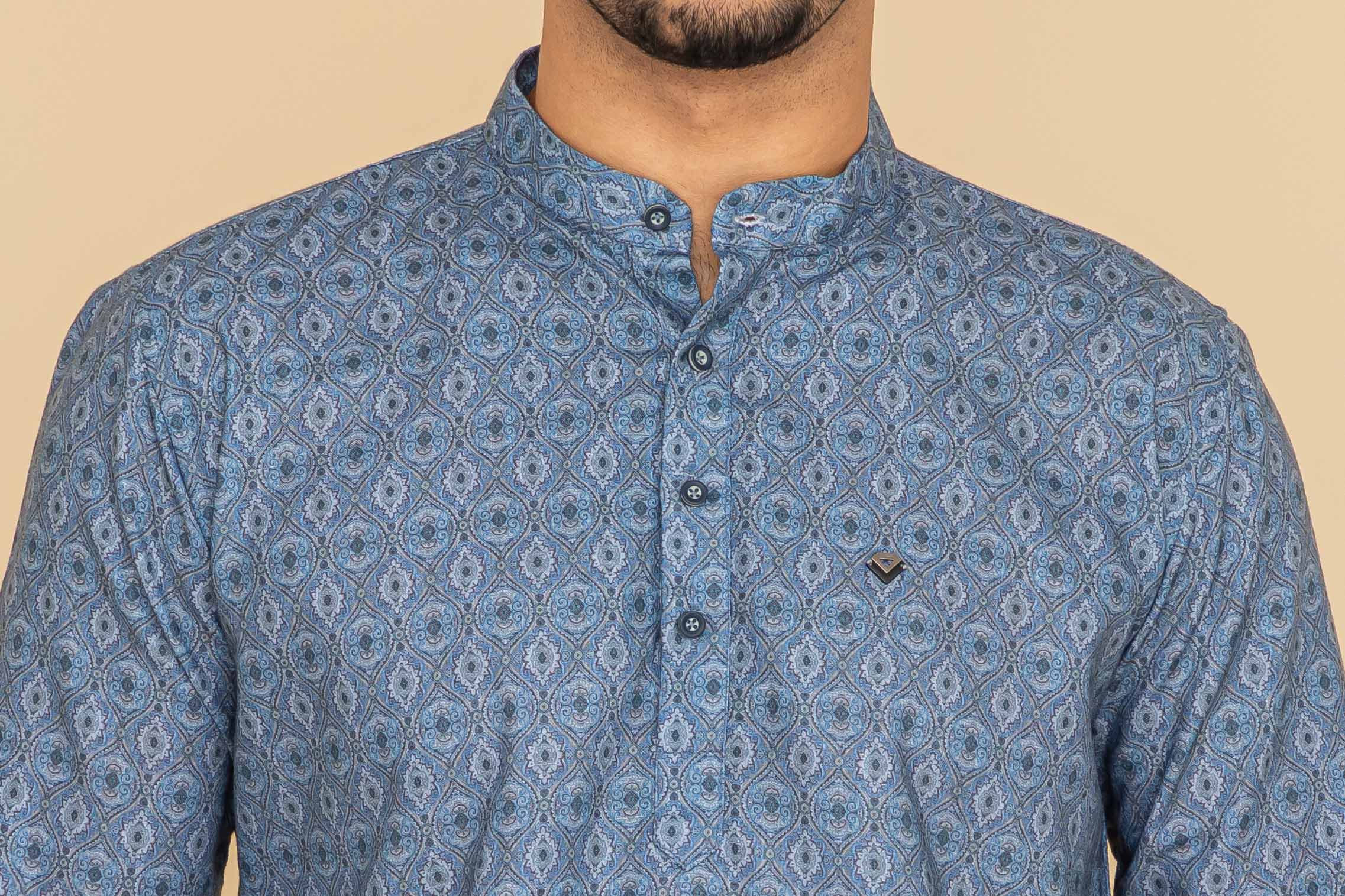 MLS SHORT KURTA FULL SLEEVES