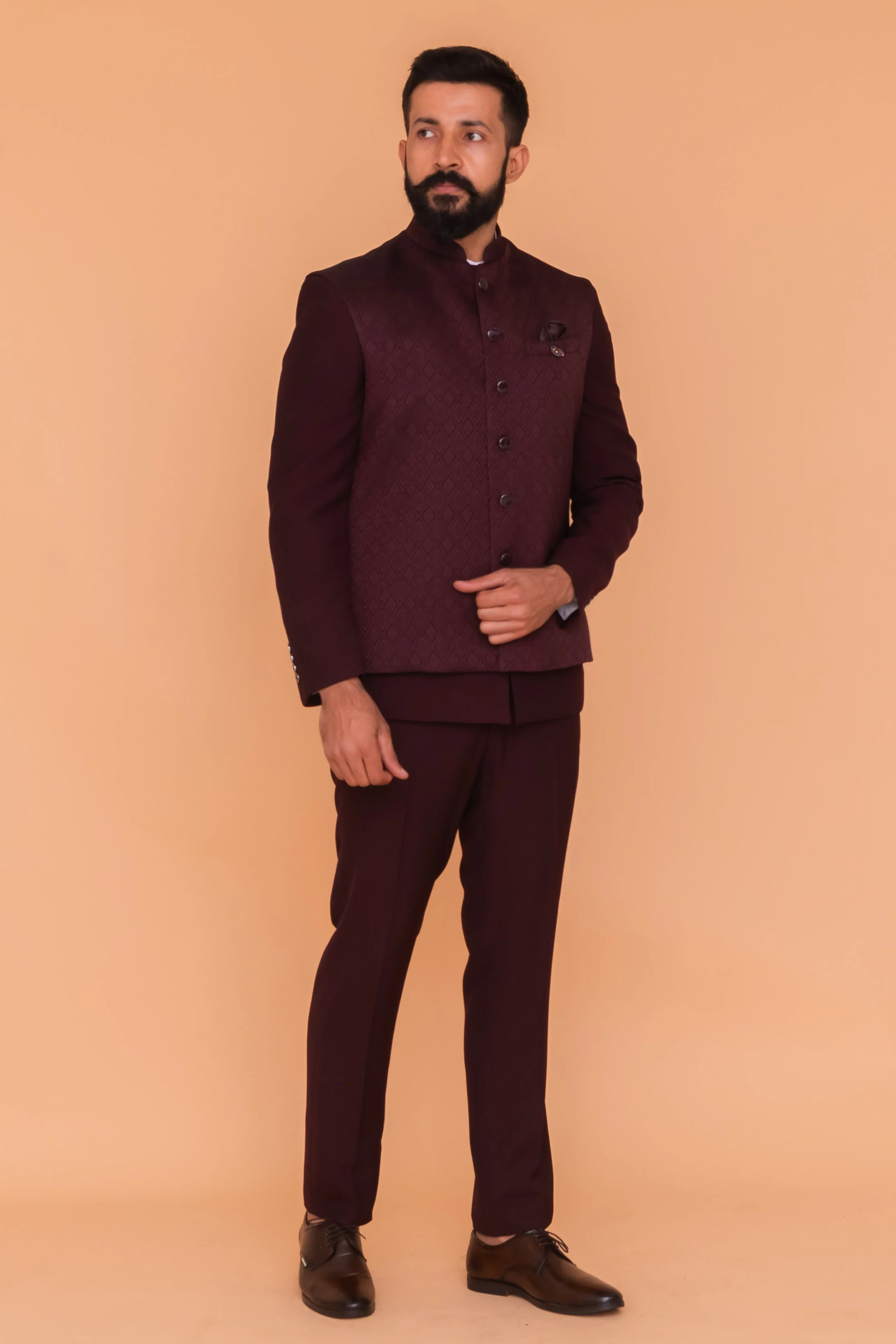 MLS JODHPURI SUIT 3 PCS