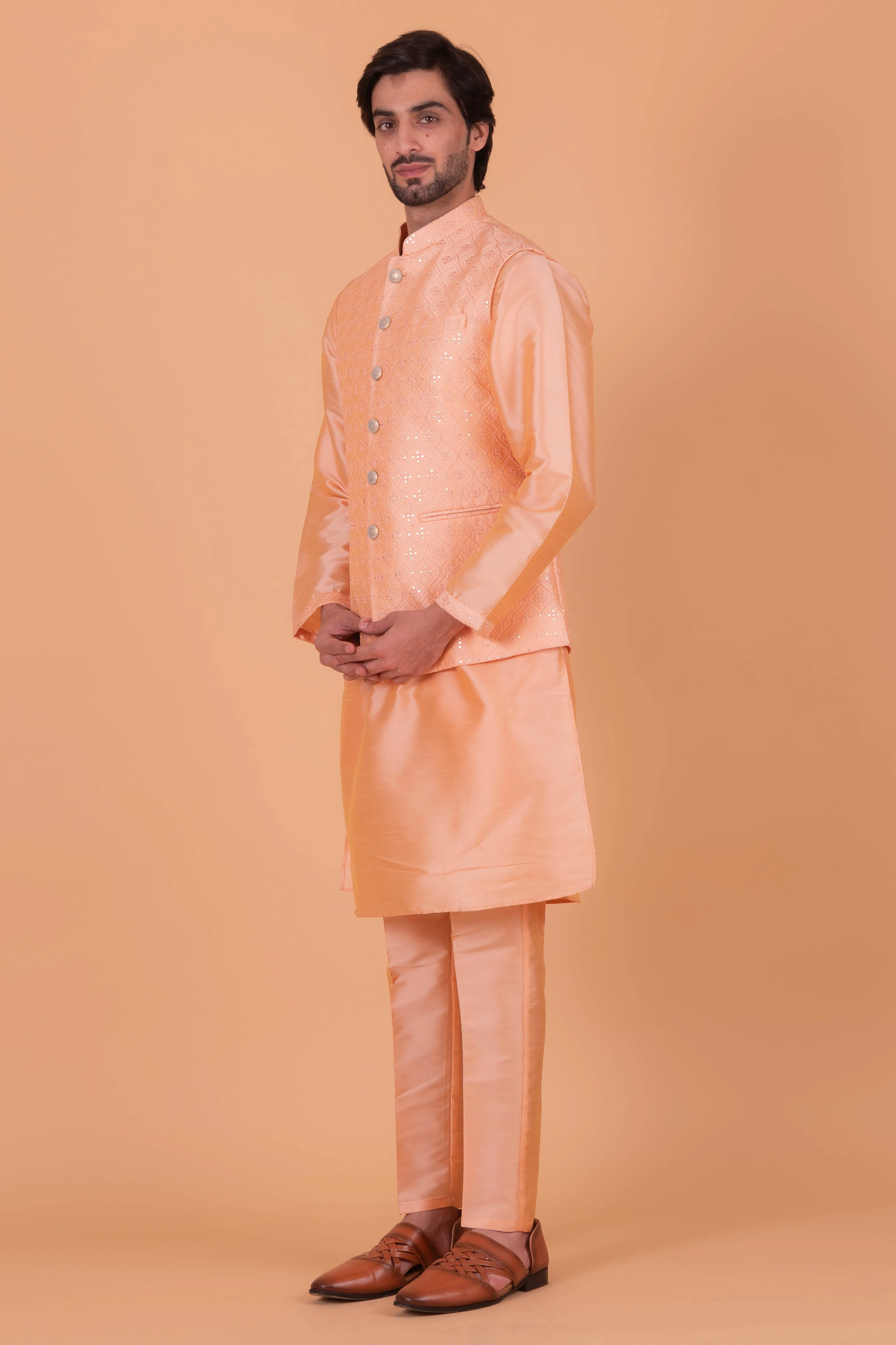 MLS KURTA JAWAHAR SET