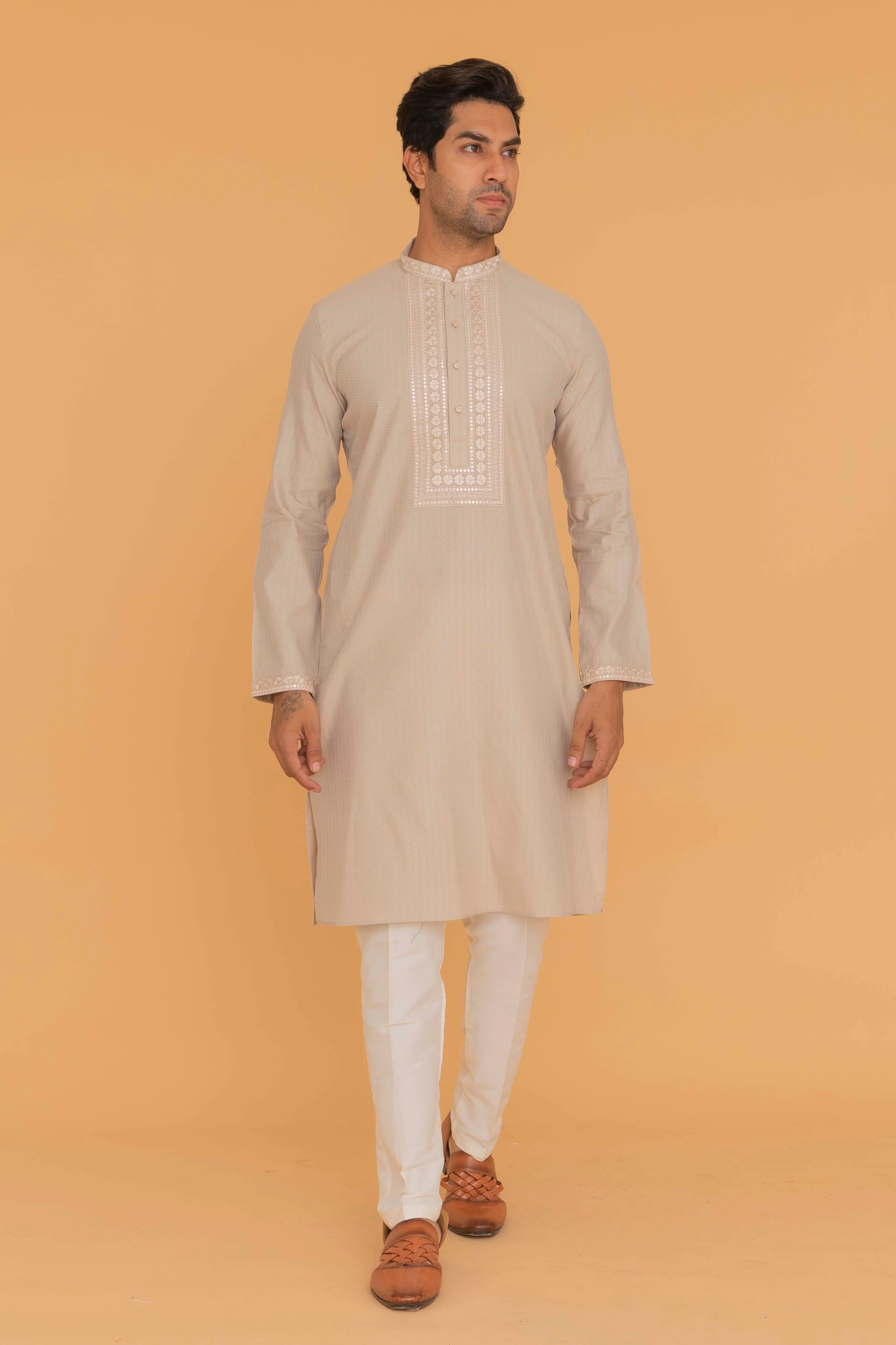 MLS COTTON KURTA PAJAMA