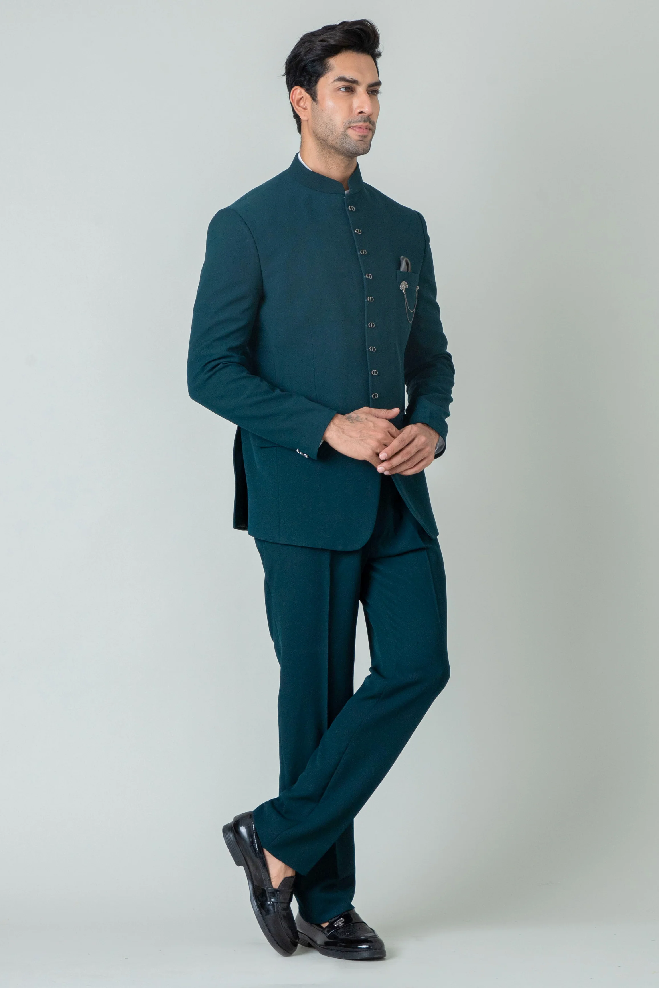 MLS PLAIN JODHPURI SUIT