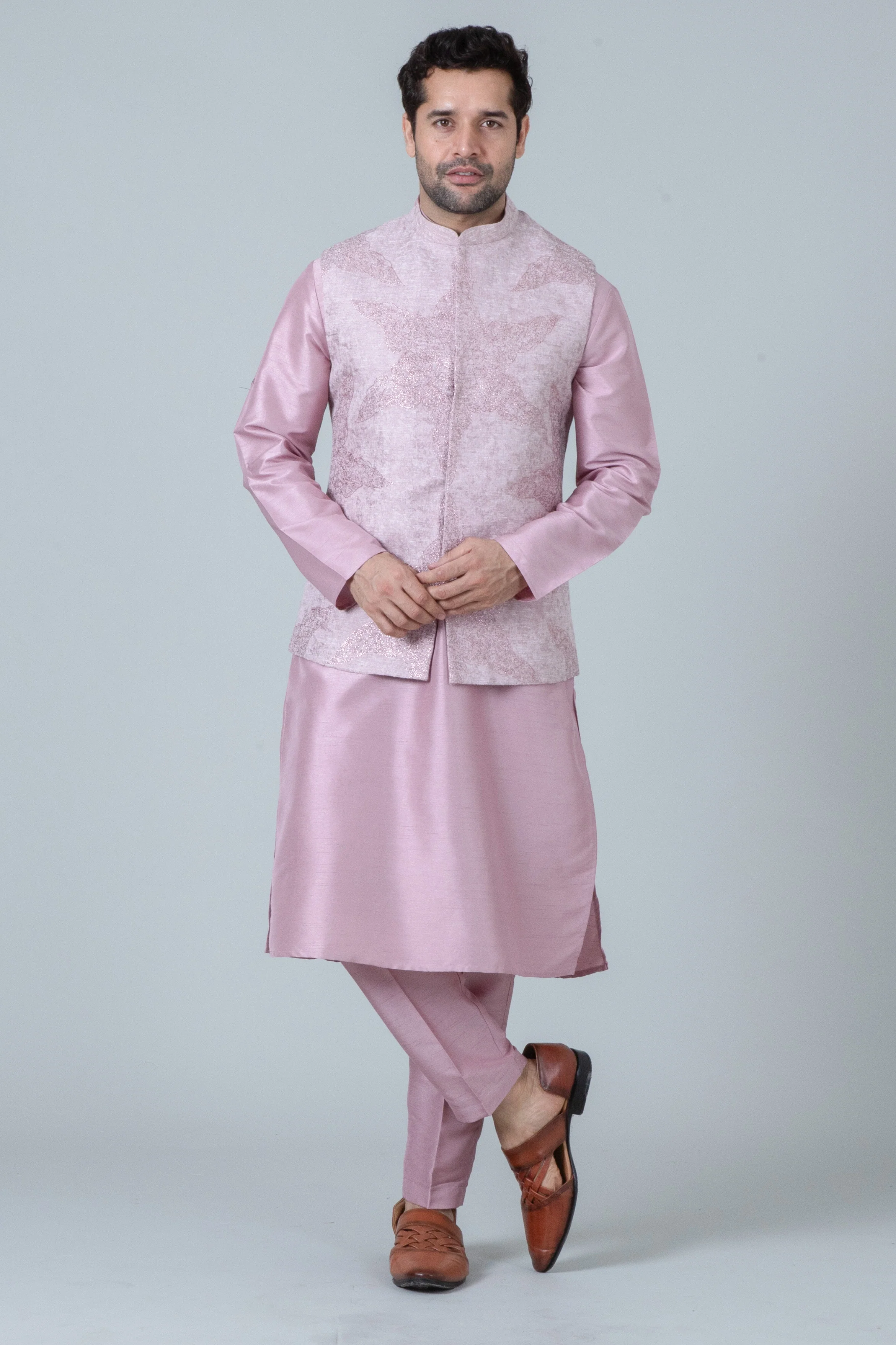 MLS KURTA JAWAHAR SET