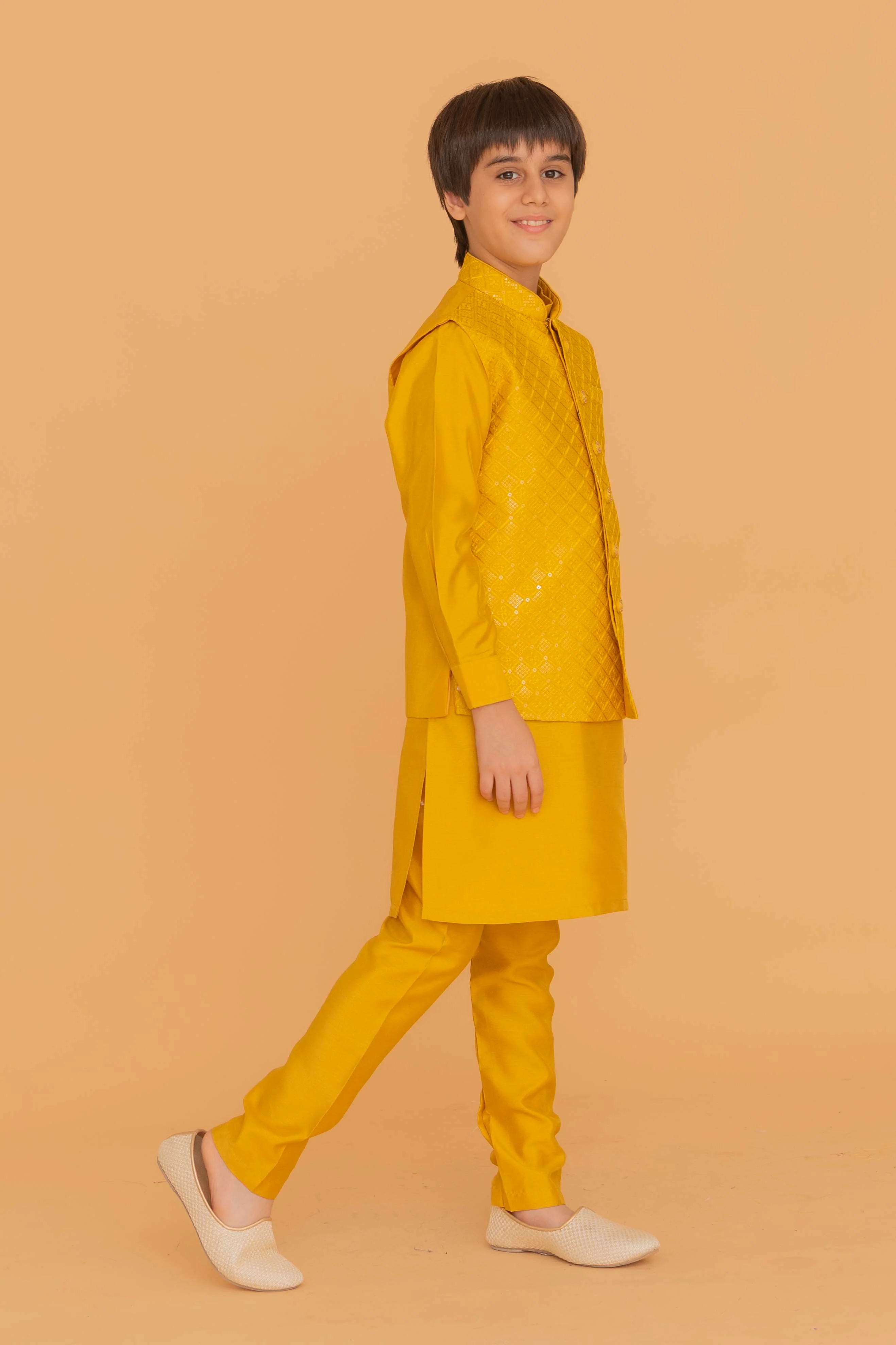 MLS KIDS KURTA JAWAHAR SET