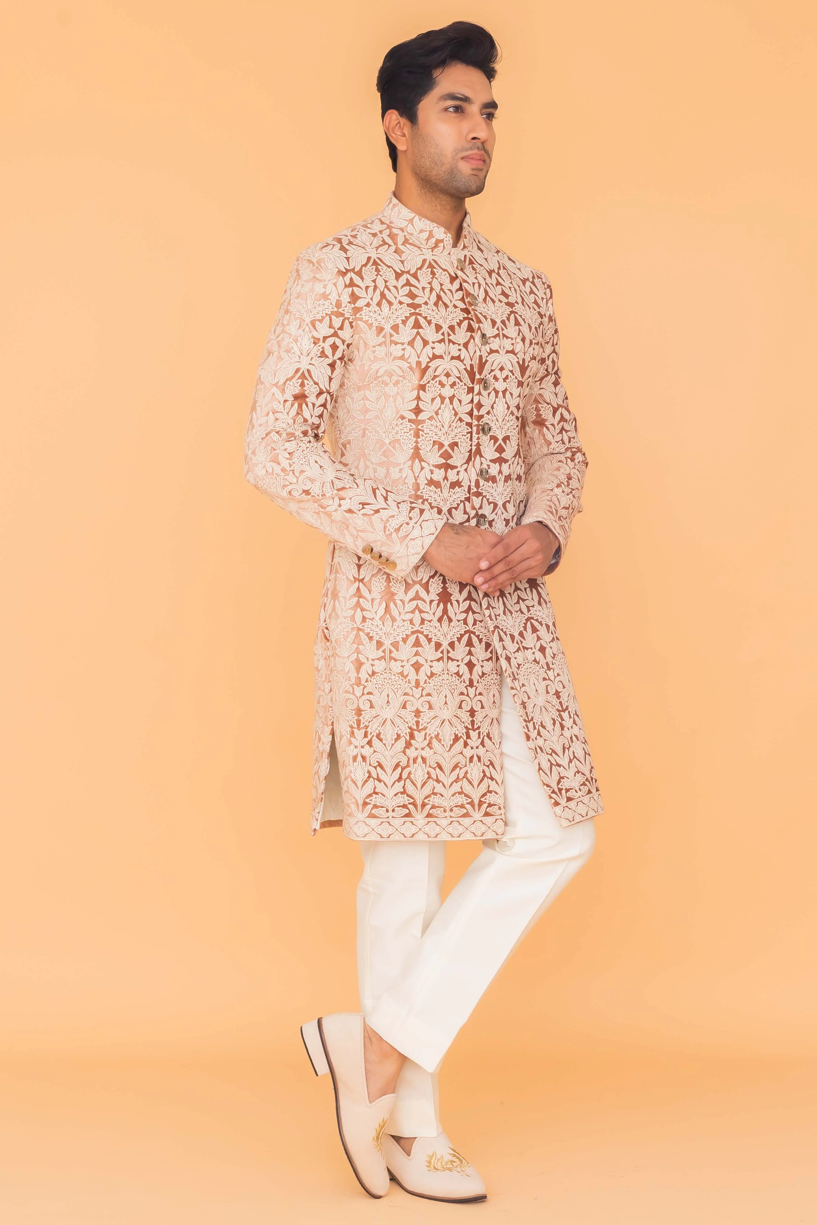 MLS VELVET INDO WESTERN 1PCS