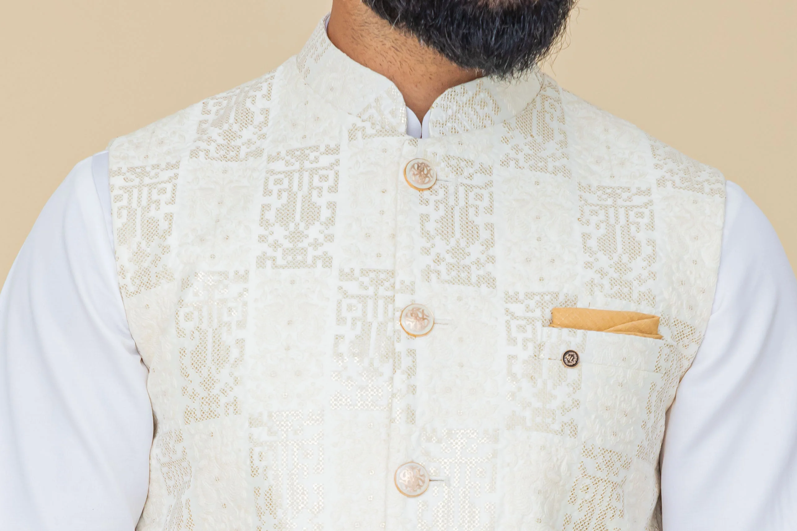 MLS EMBROIDERED JAWAHAR JACKET