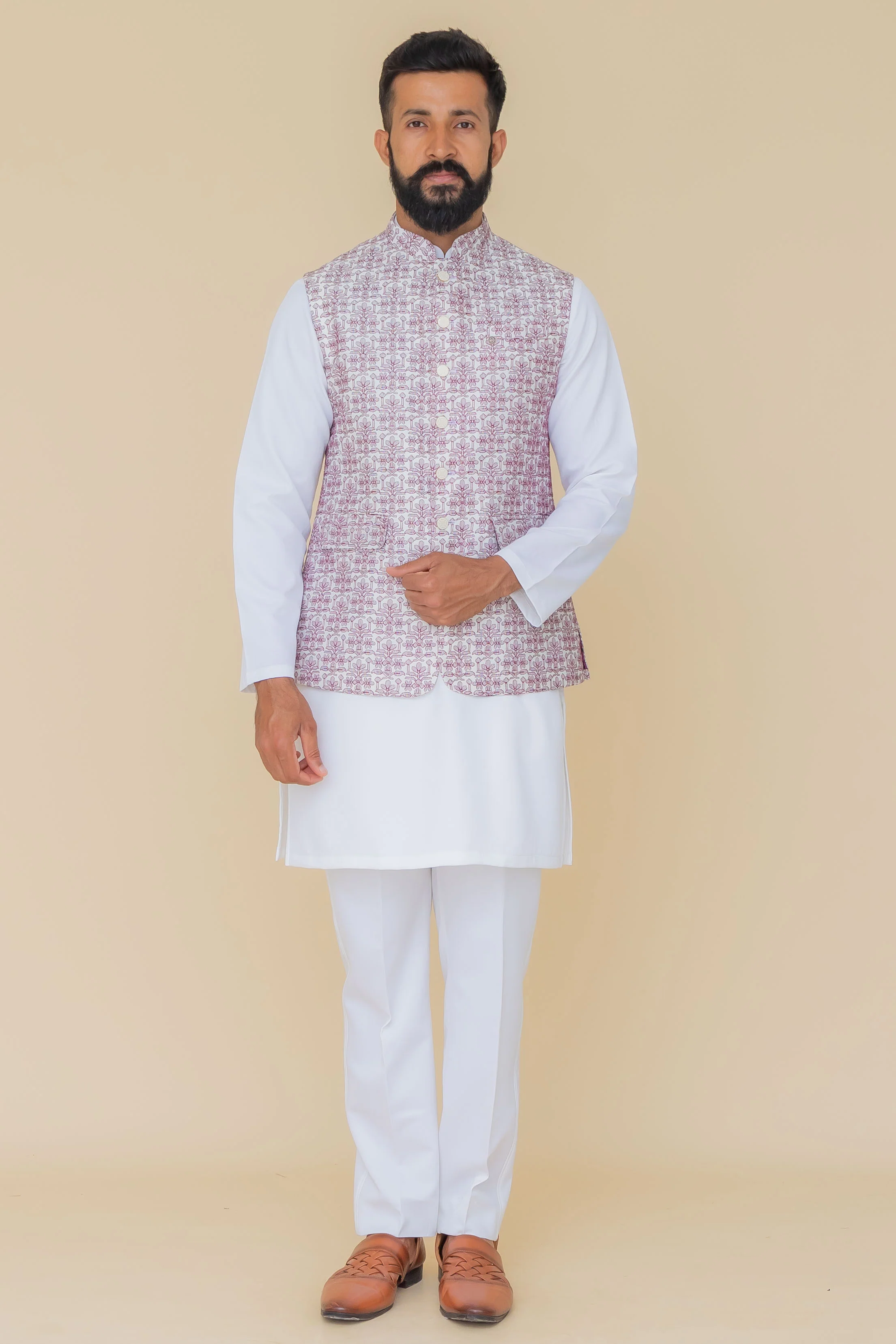 MLS EMBROIDERED JAWAHAR JACKET