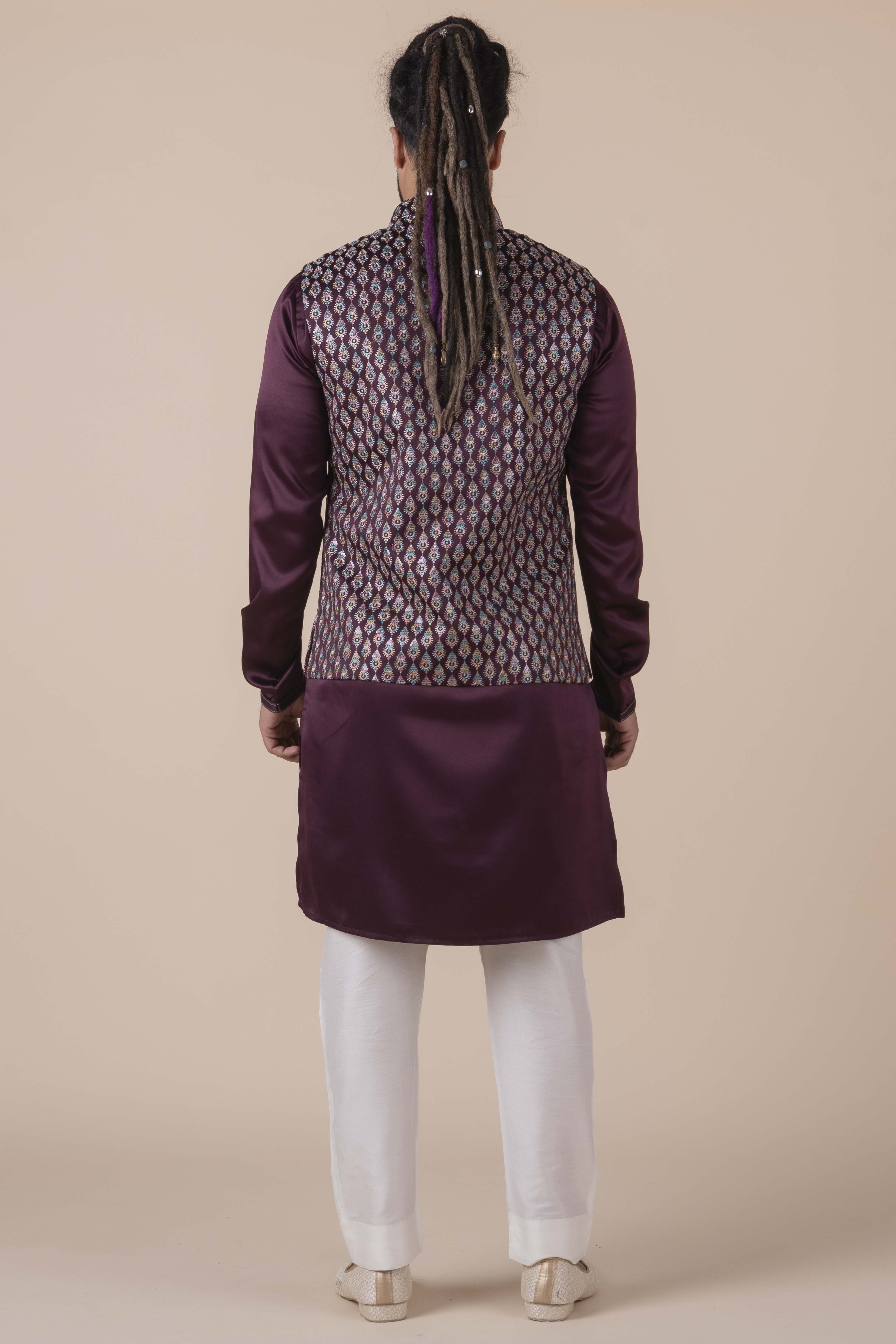 MLS KURTA JAWAHAR SET