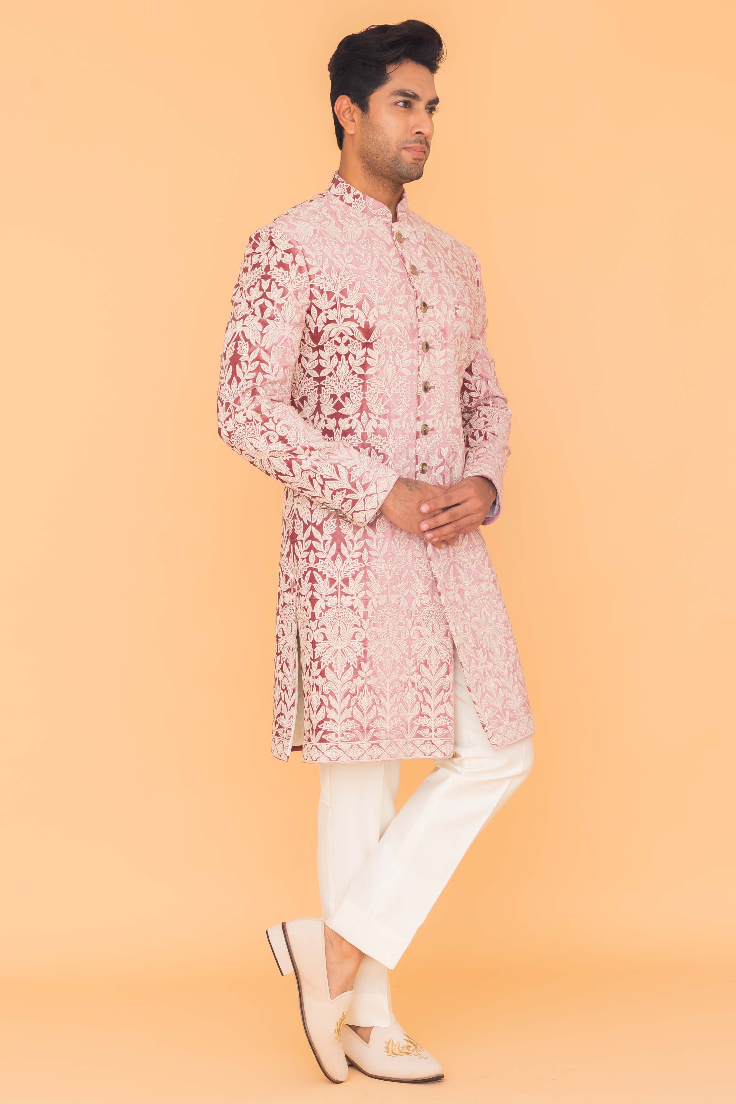 MLS VELVET INDO WESTERN 1PCS