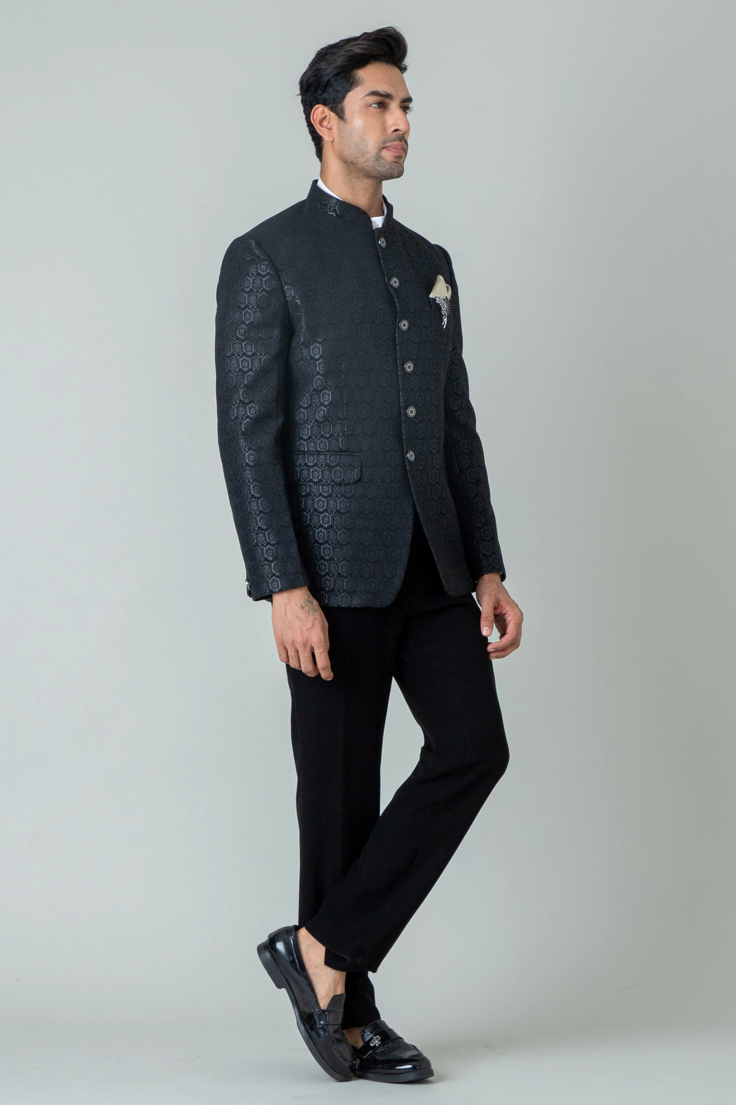 MLS PRINTED JODHPURI SUIT
