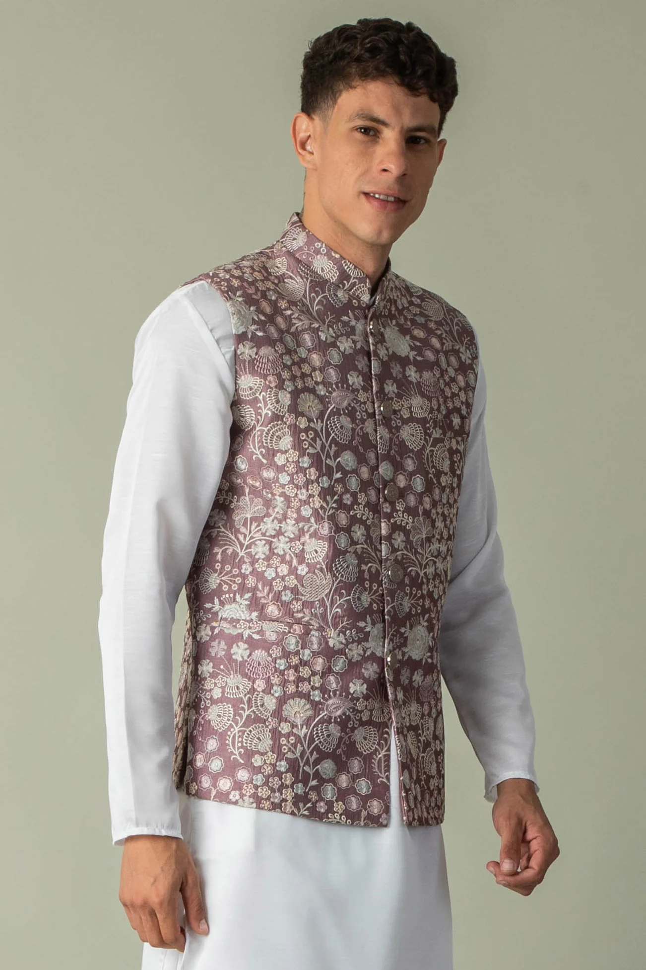 MLS EMBROIDERED JAWAHAR JACKET