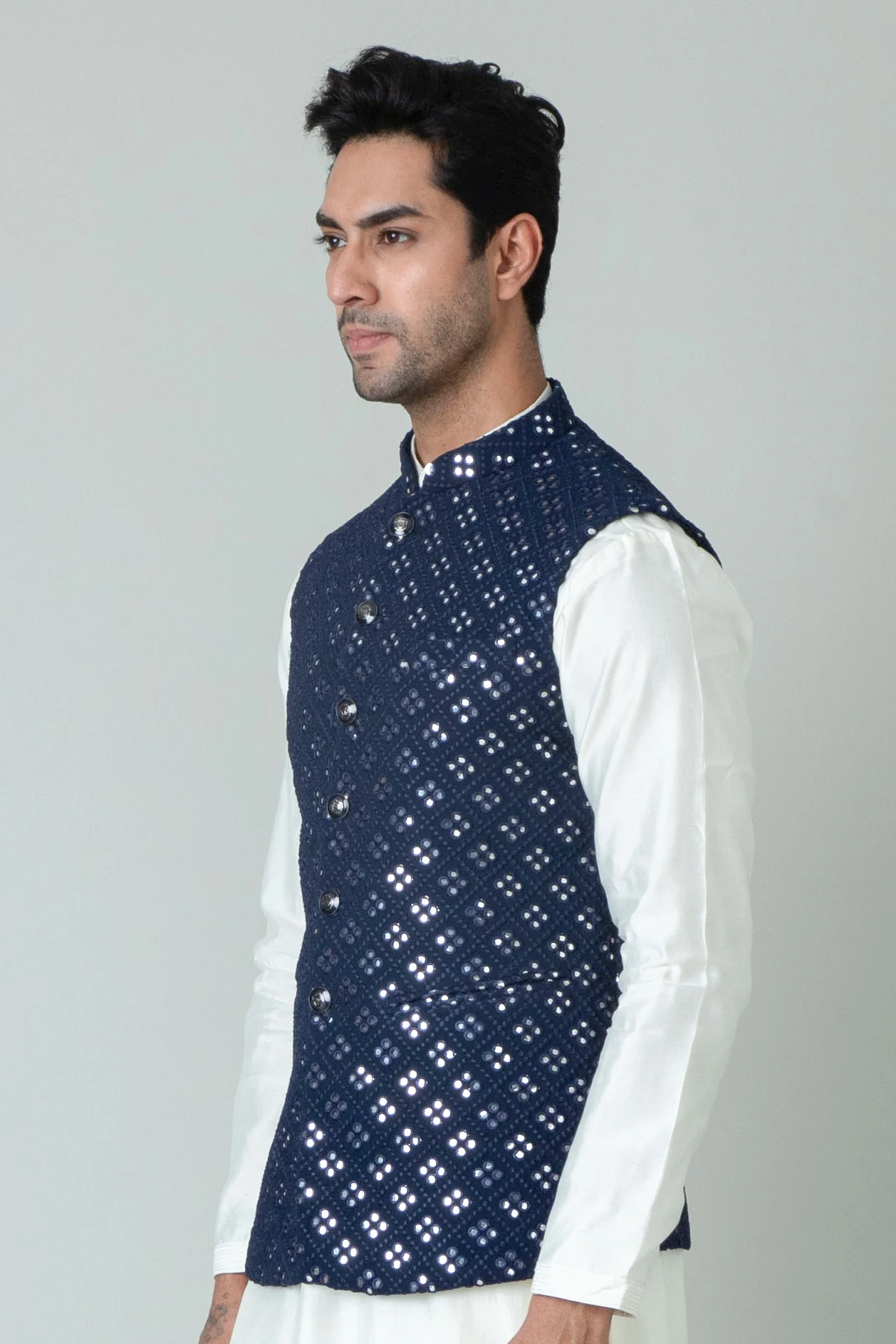 MLS EMBROIDERED JAWAHAR JACKET