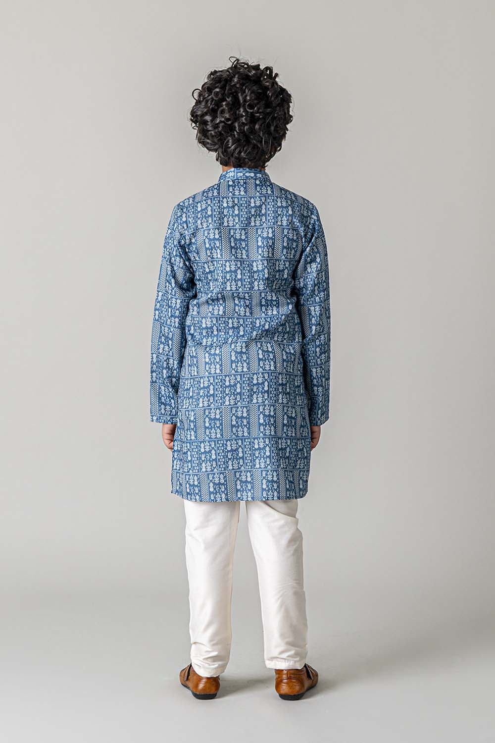 MLS KIDS PRINTED KURTA PAJAMA