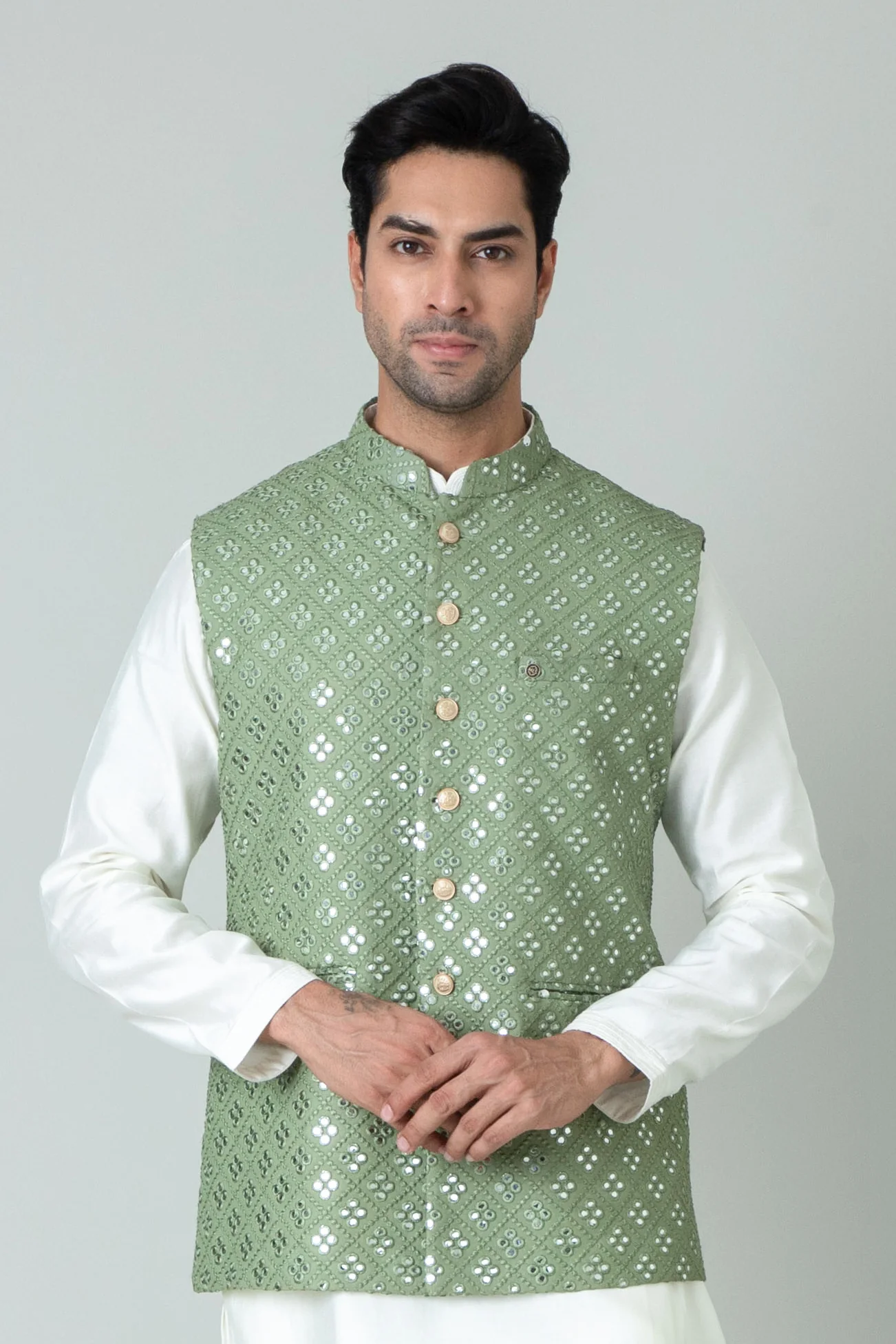 MLS EMBROIDERED JAWAHAR JACKET