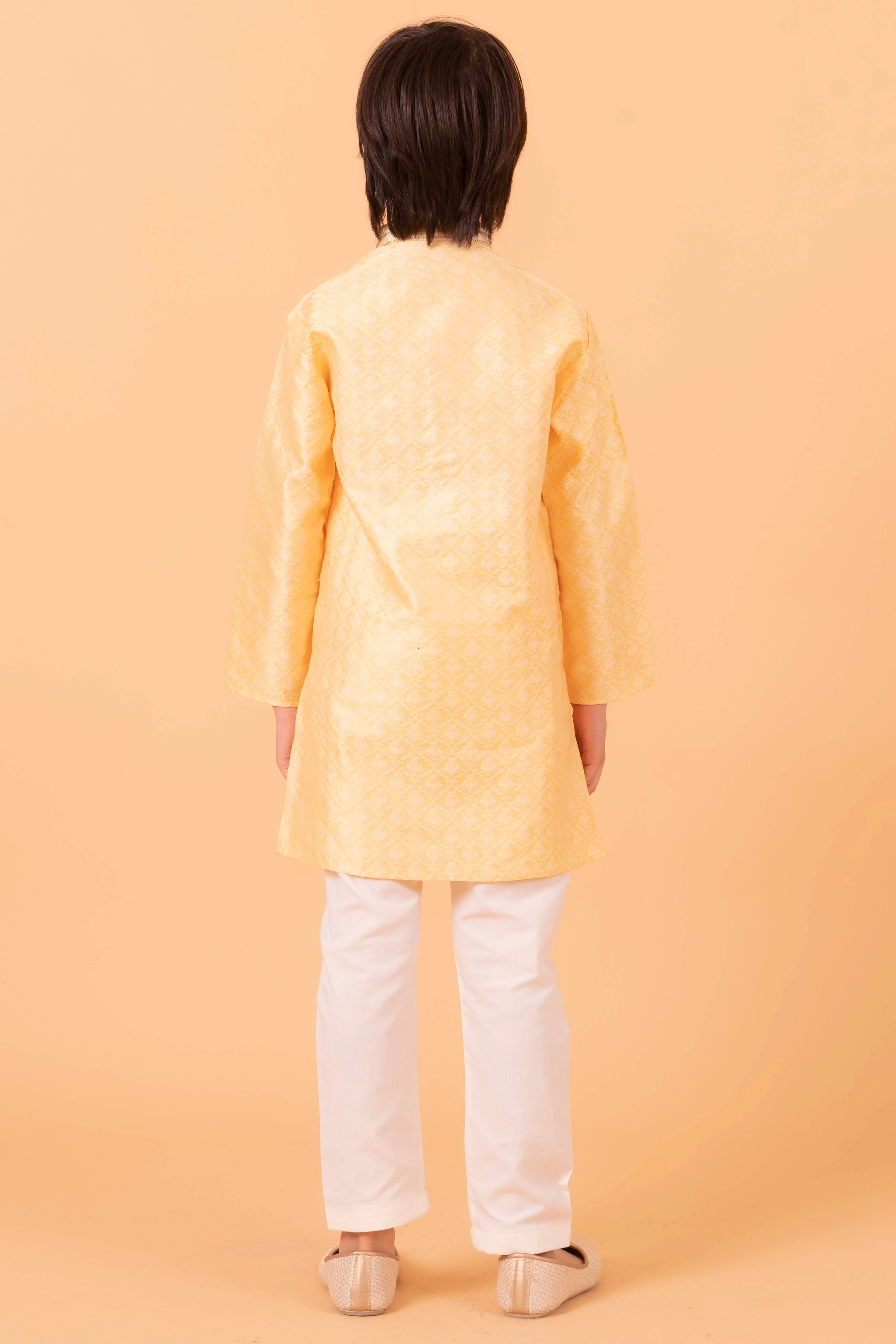 MLS KIDS PRINTED KURTA PAJAMA