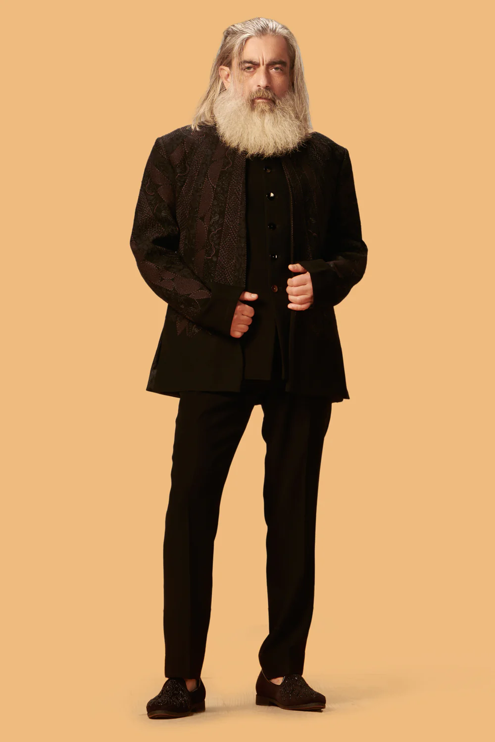 MLS JODHPURI SUIT 3 PCS