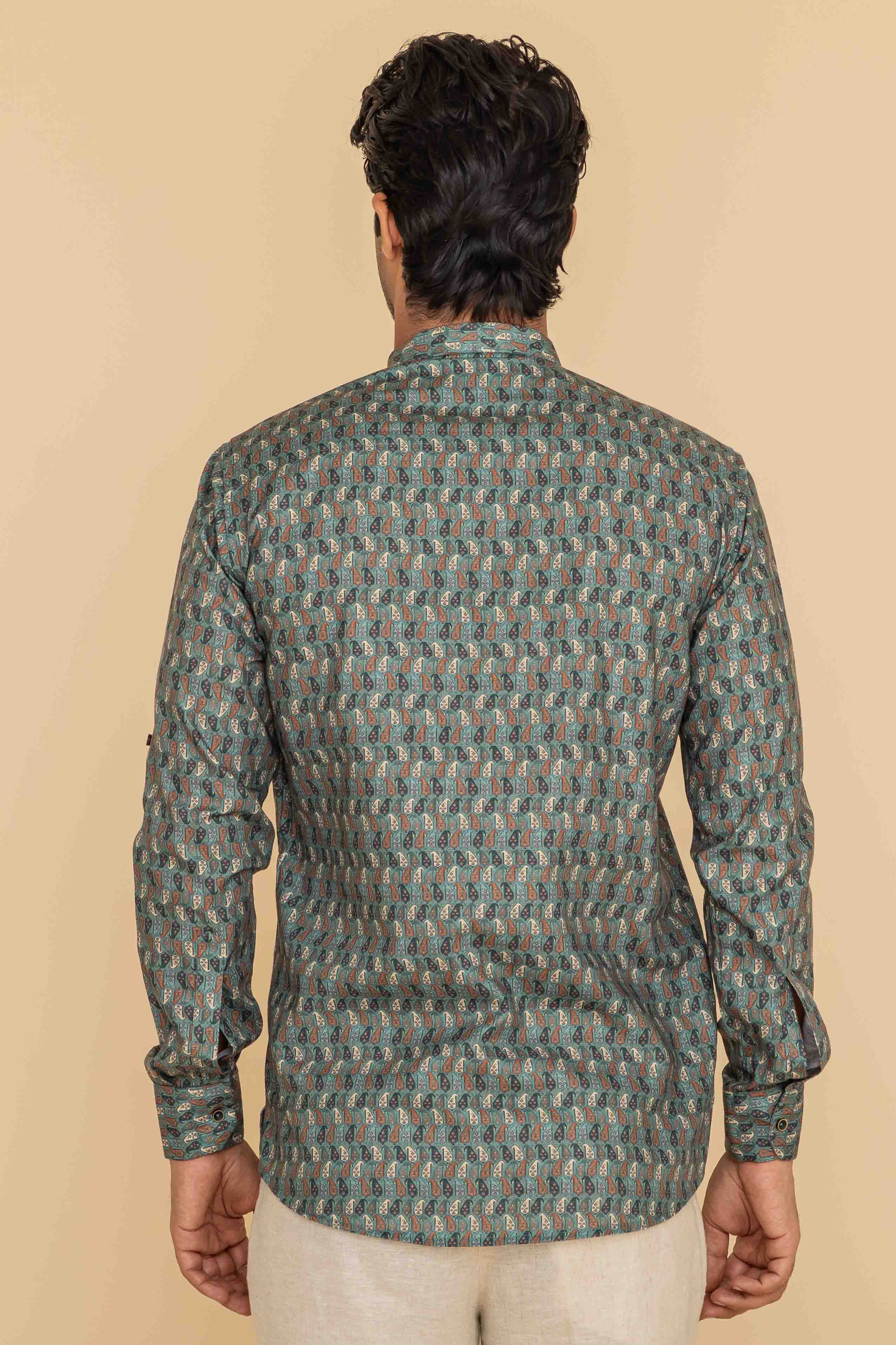 MLS SHORT KURTA FULL SLEEVES