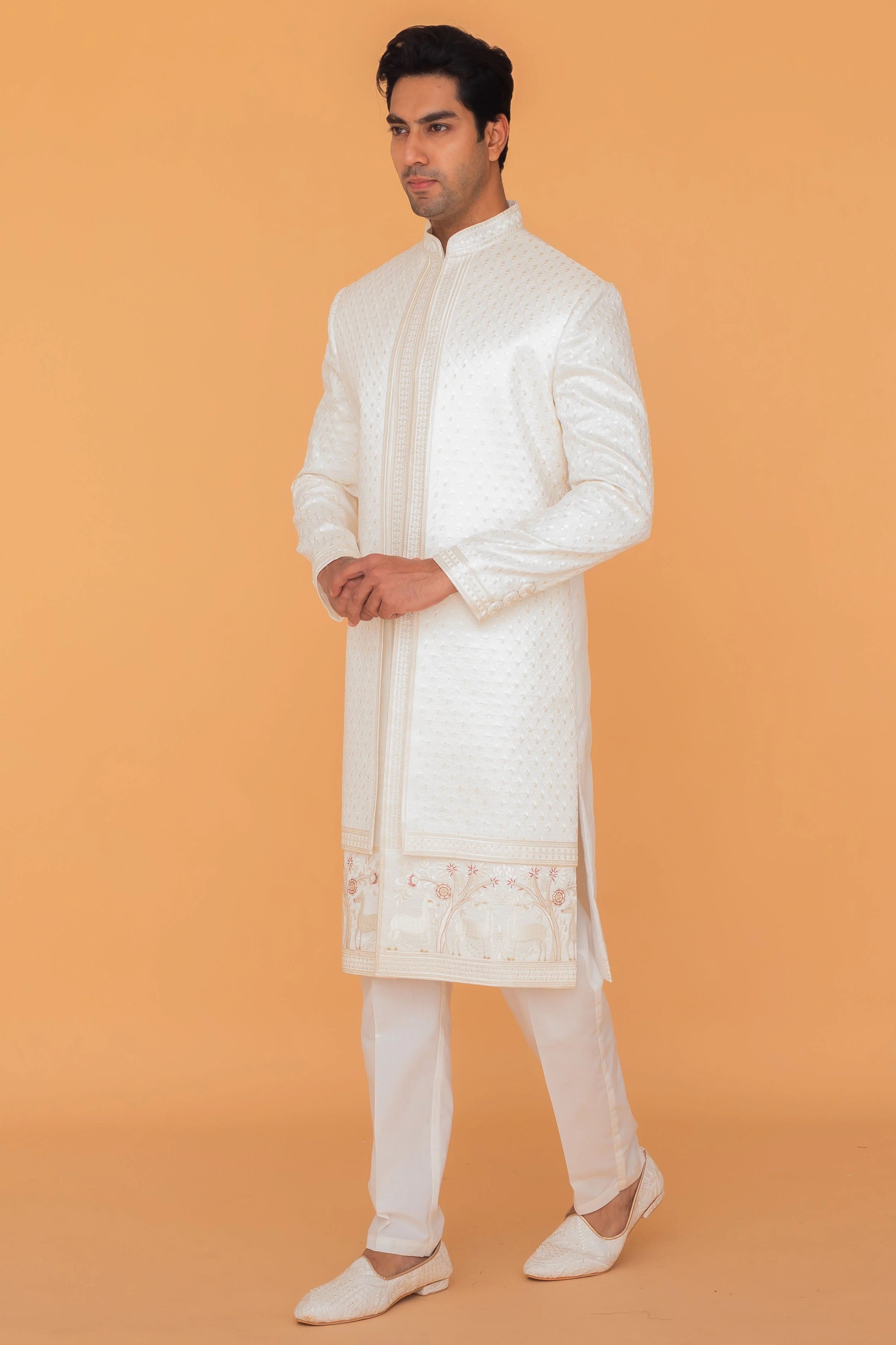 MLS SHERWANI JACKET 2PCS