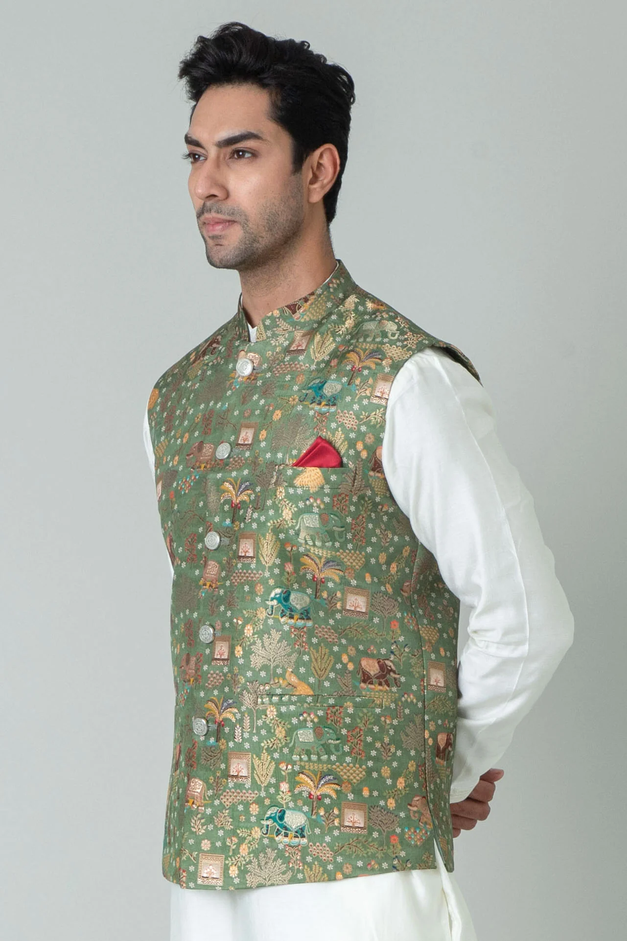 MLS PRINTED JAWAHAR JACKET