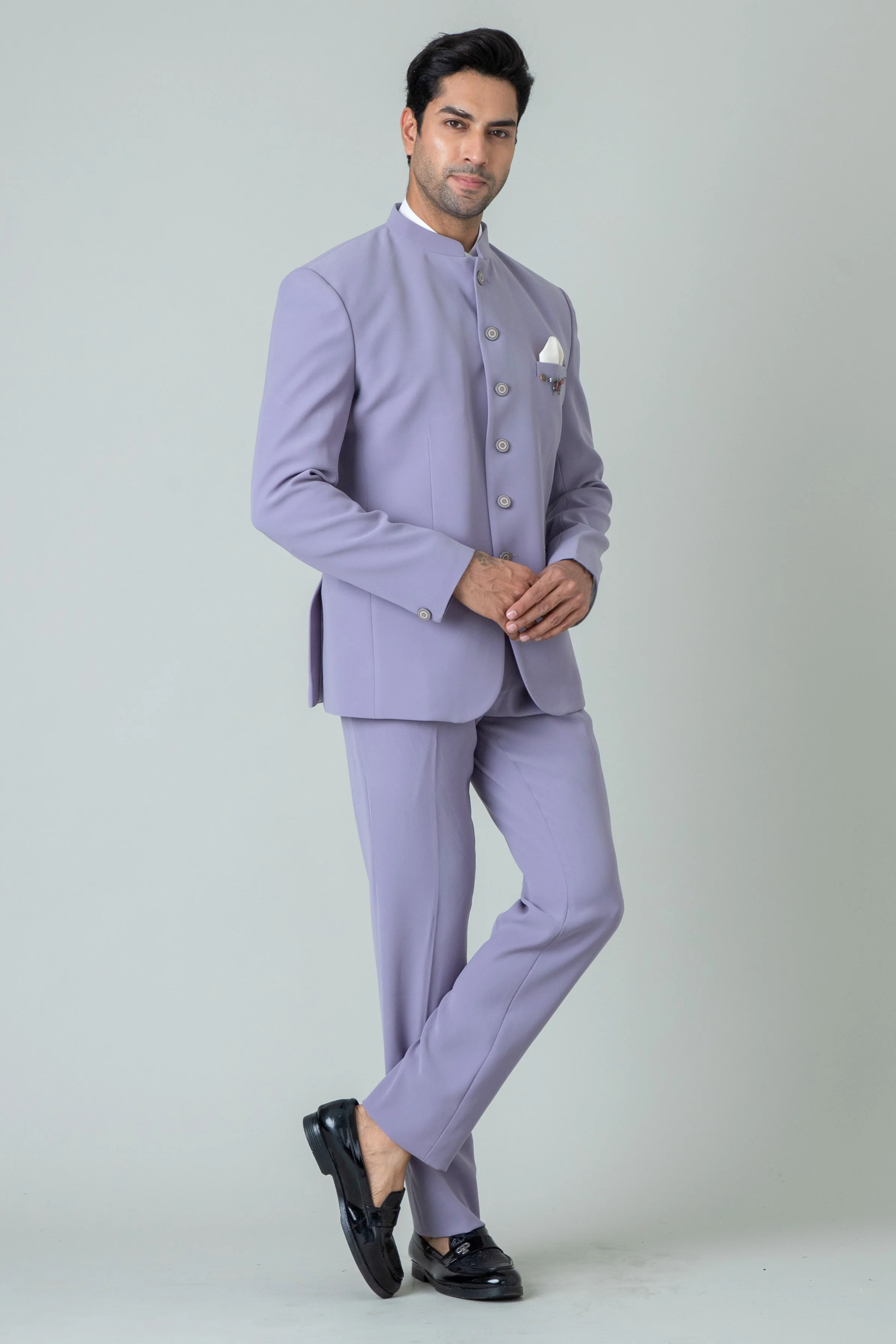 MLS PLAIN JODHPURI SUIT