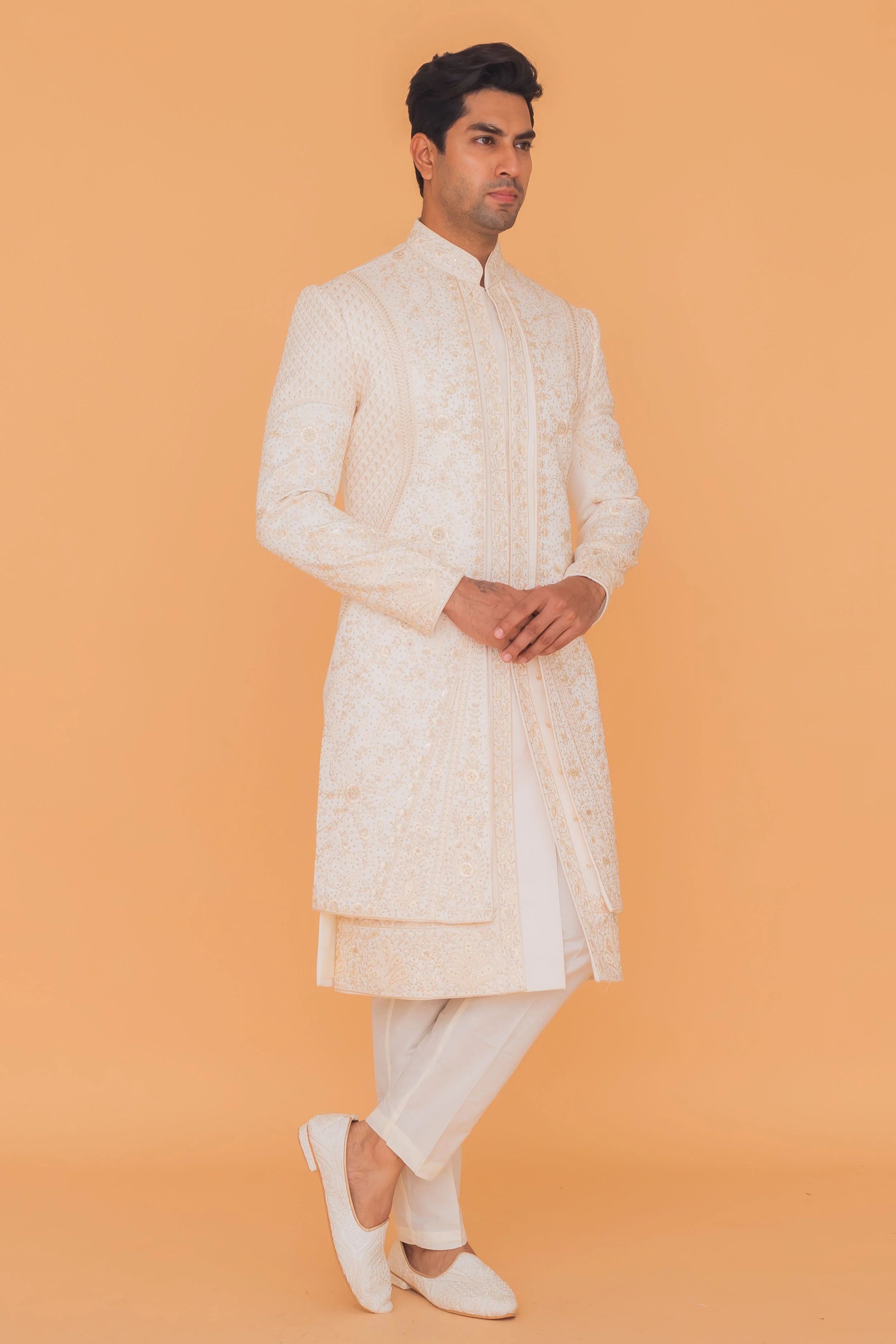 MLS SHERWANI JACKET 2PCS