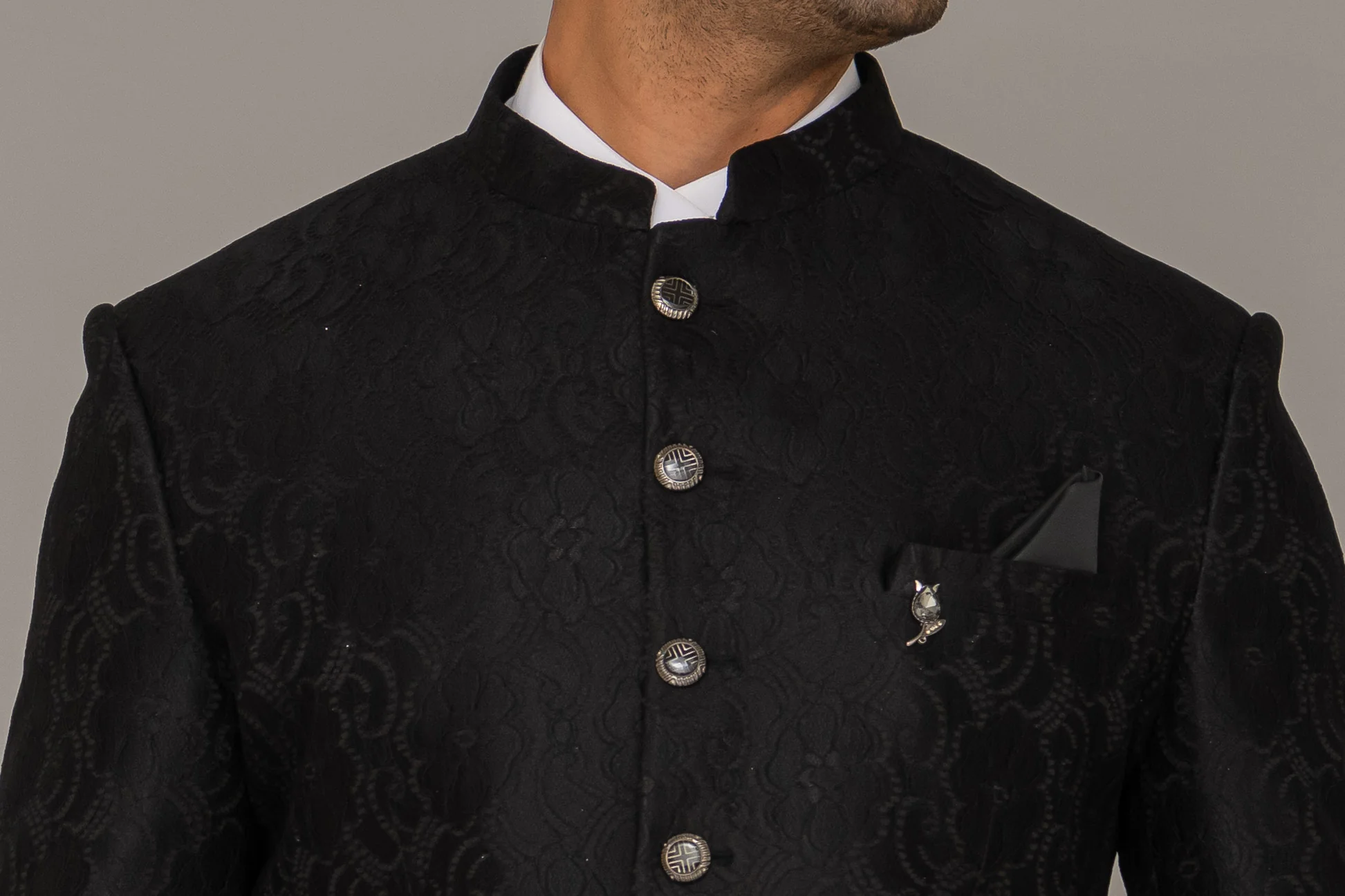 MLS PRINTED JODHPURI SUIT