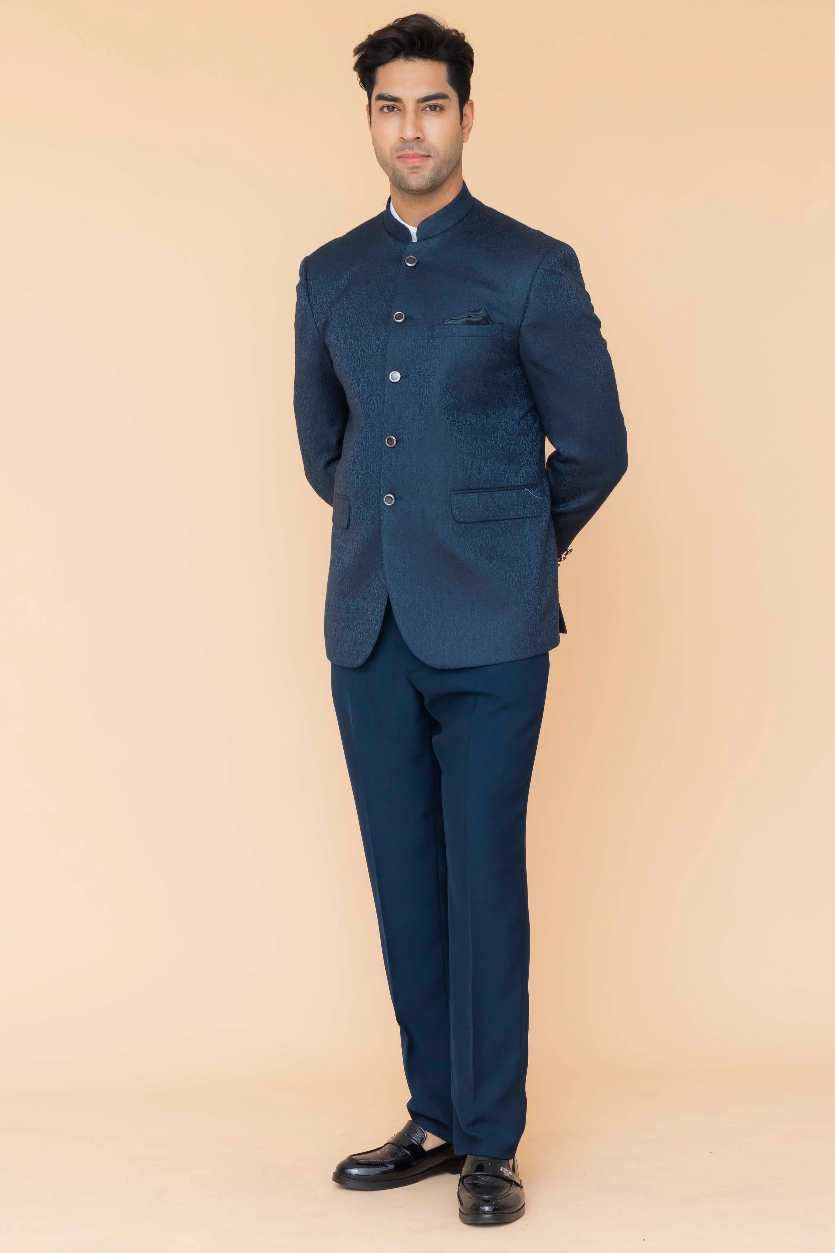 MLS PRINTED JODHPURI SUIT