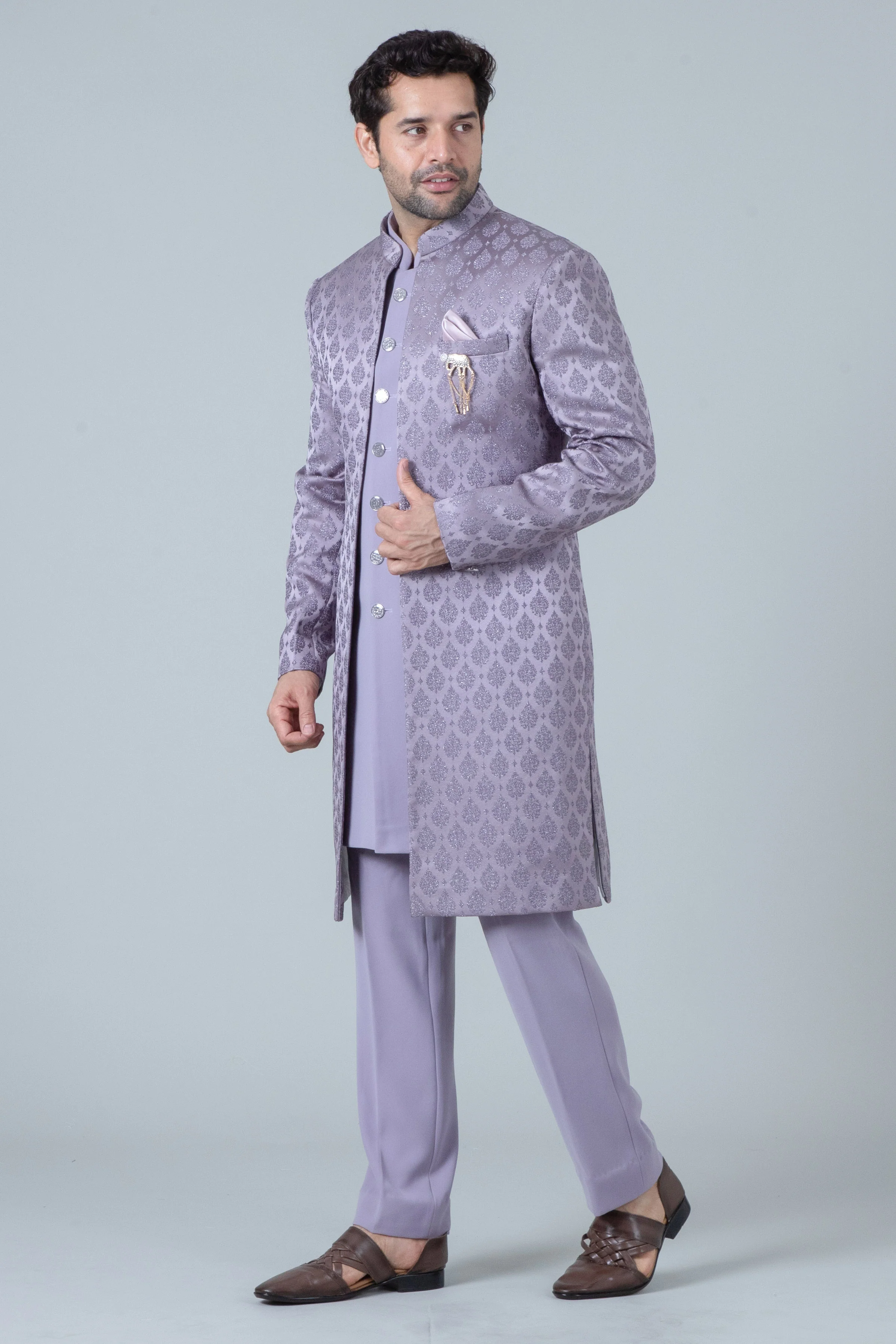 MLS INDO WESTERN  3PCS