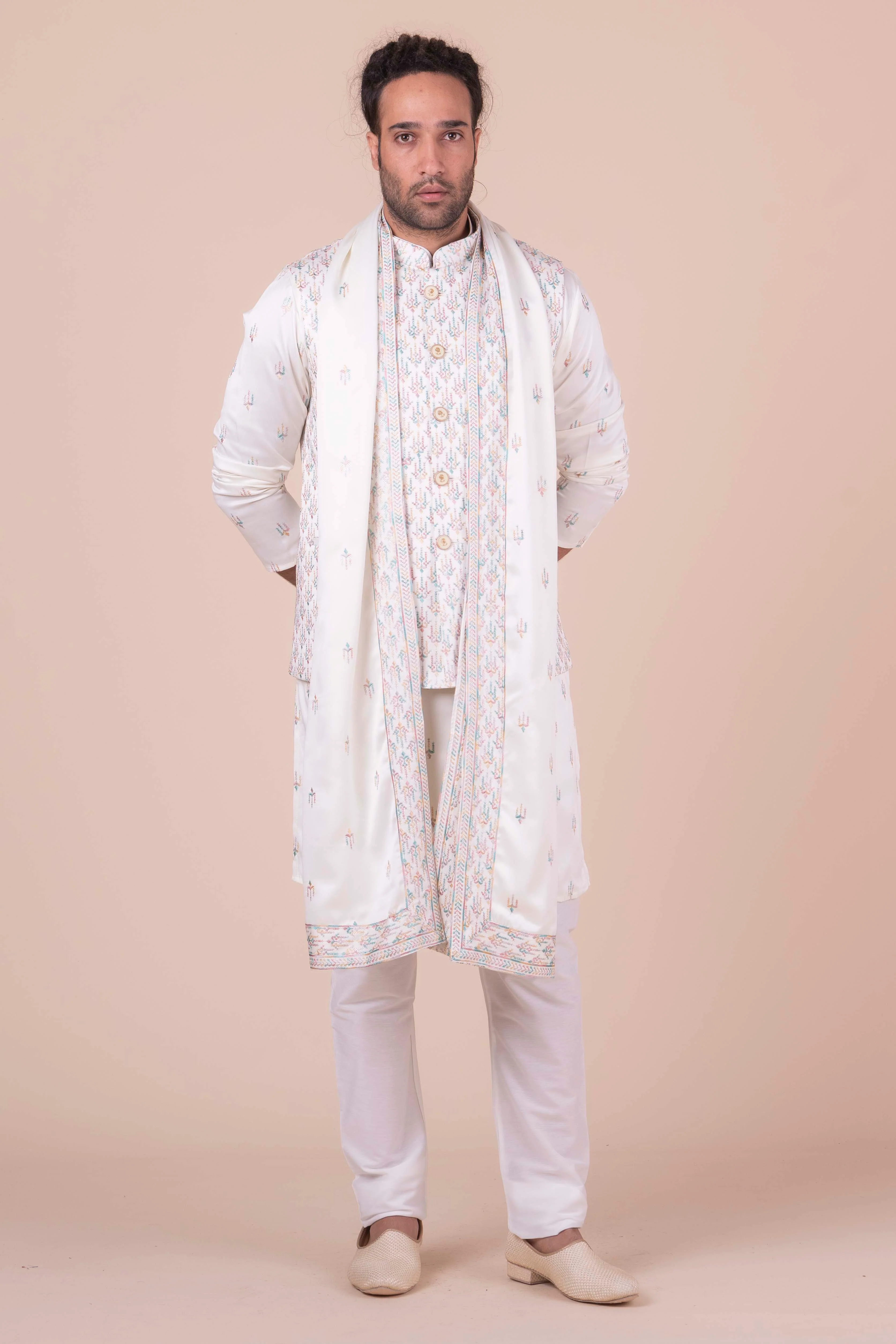 MLS KURTA JAWAHAR SET