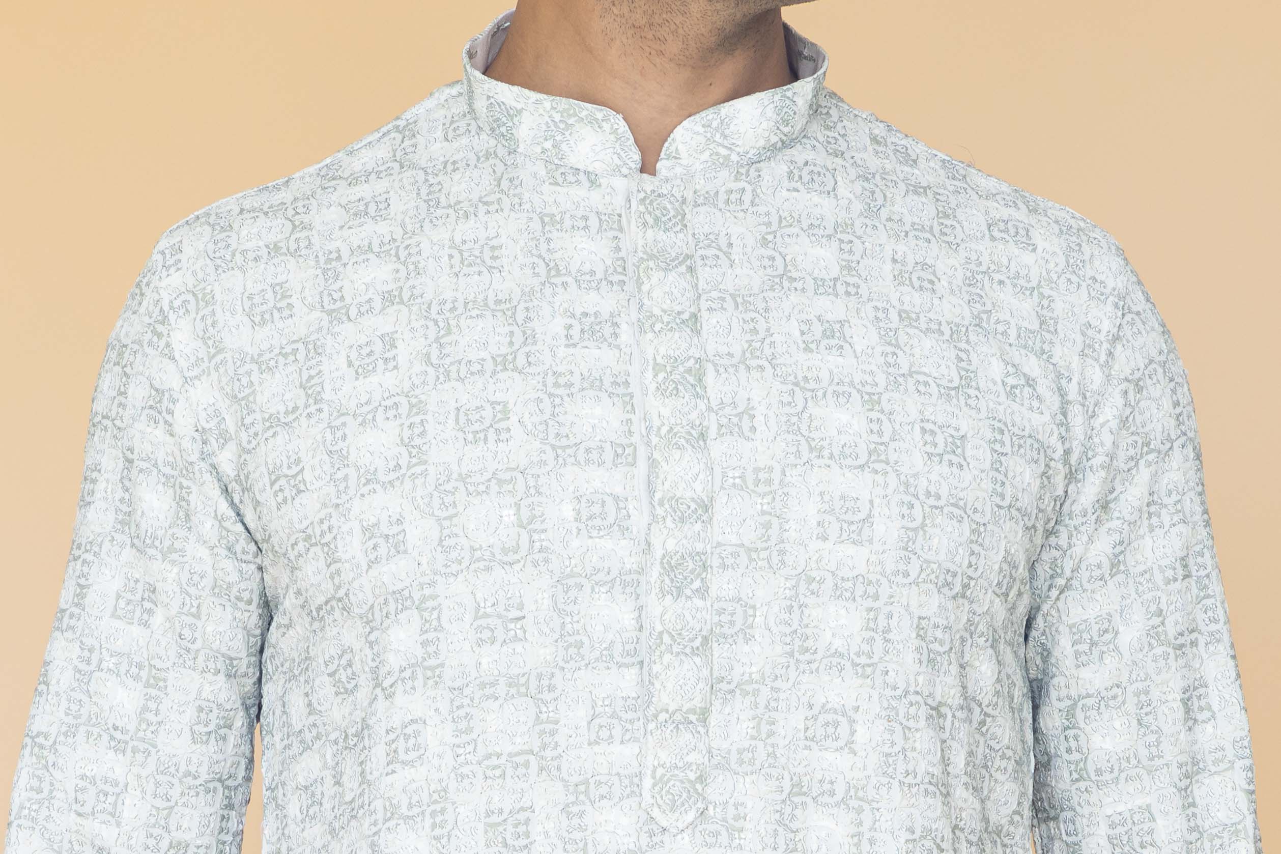 MLS PRINTED KURTA PAJAMA