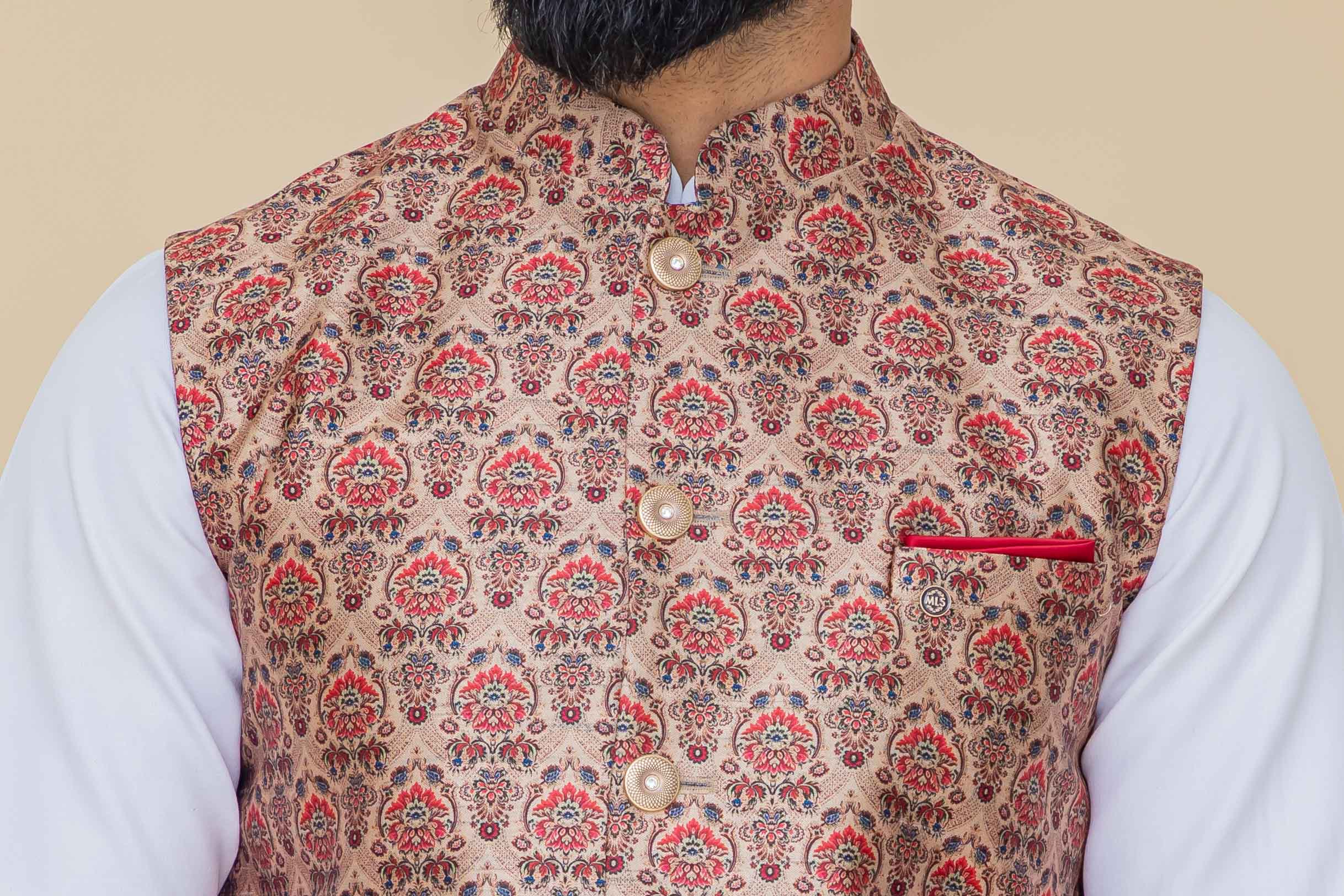 MLS PRINT JAWAHAR JACKET