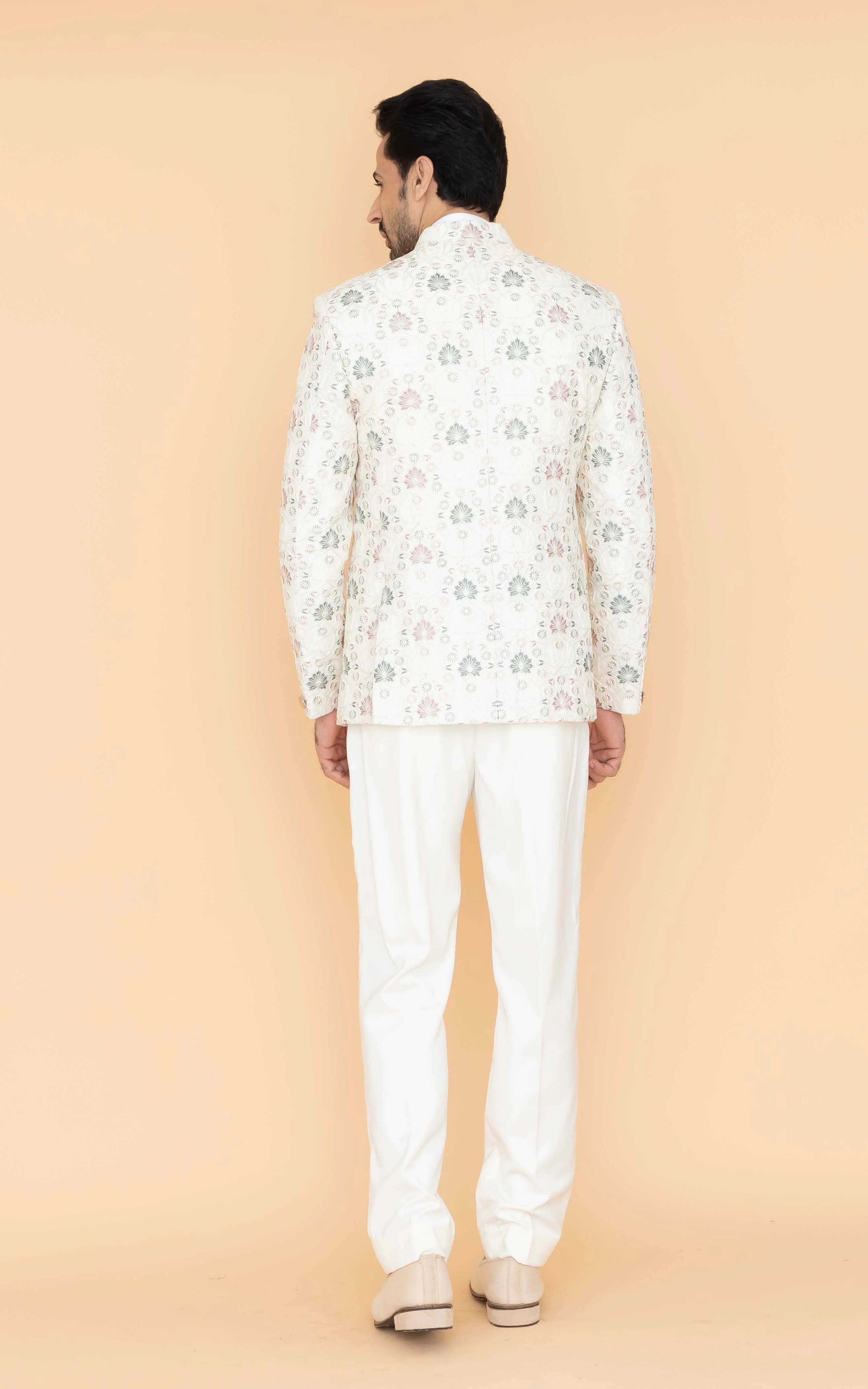 MLS EMBROIDERED JODHPURI SUIT