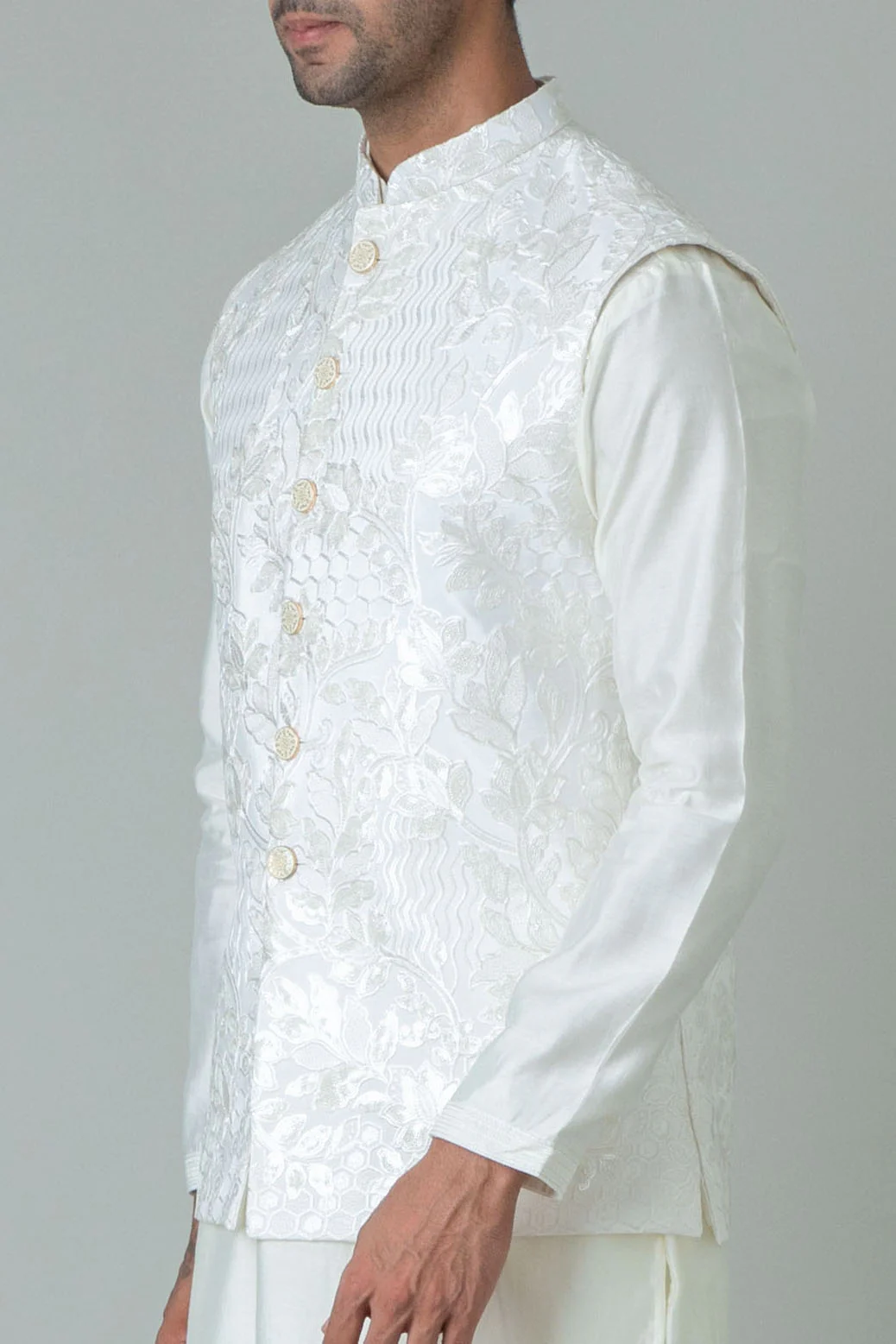 MLS EMBROIDERED JAWAHAR JACKET