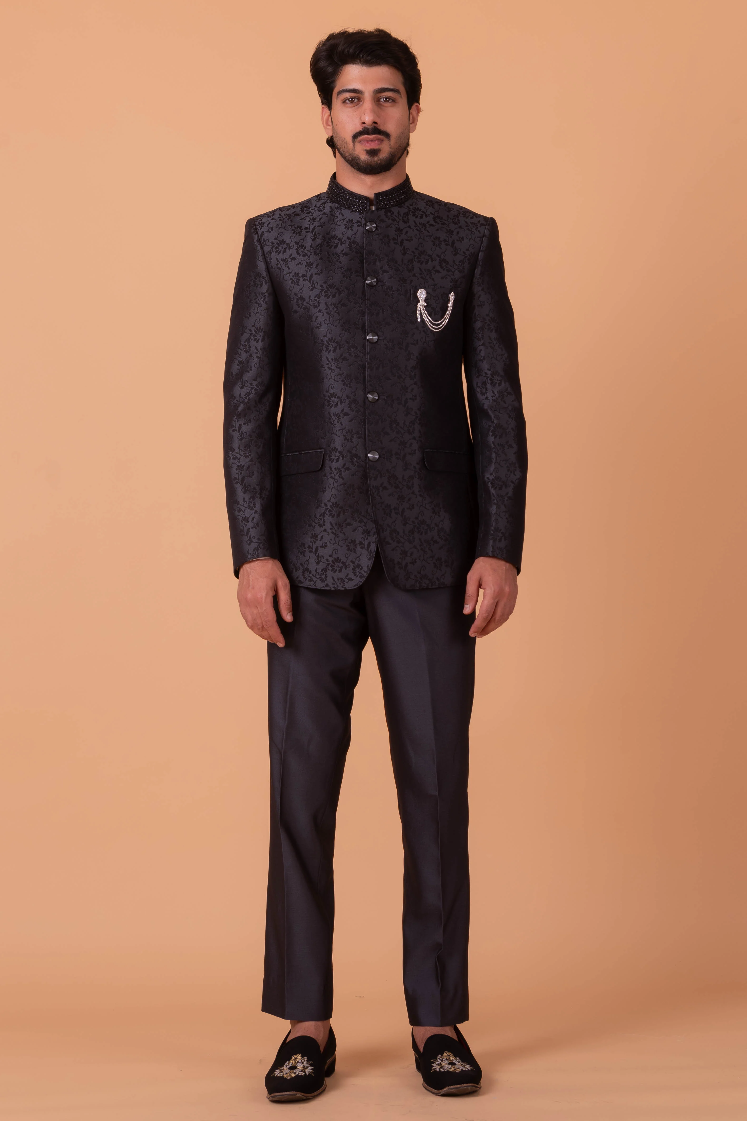 MLS PRINTED JODHPURI SUIT