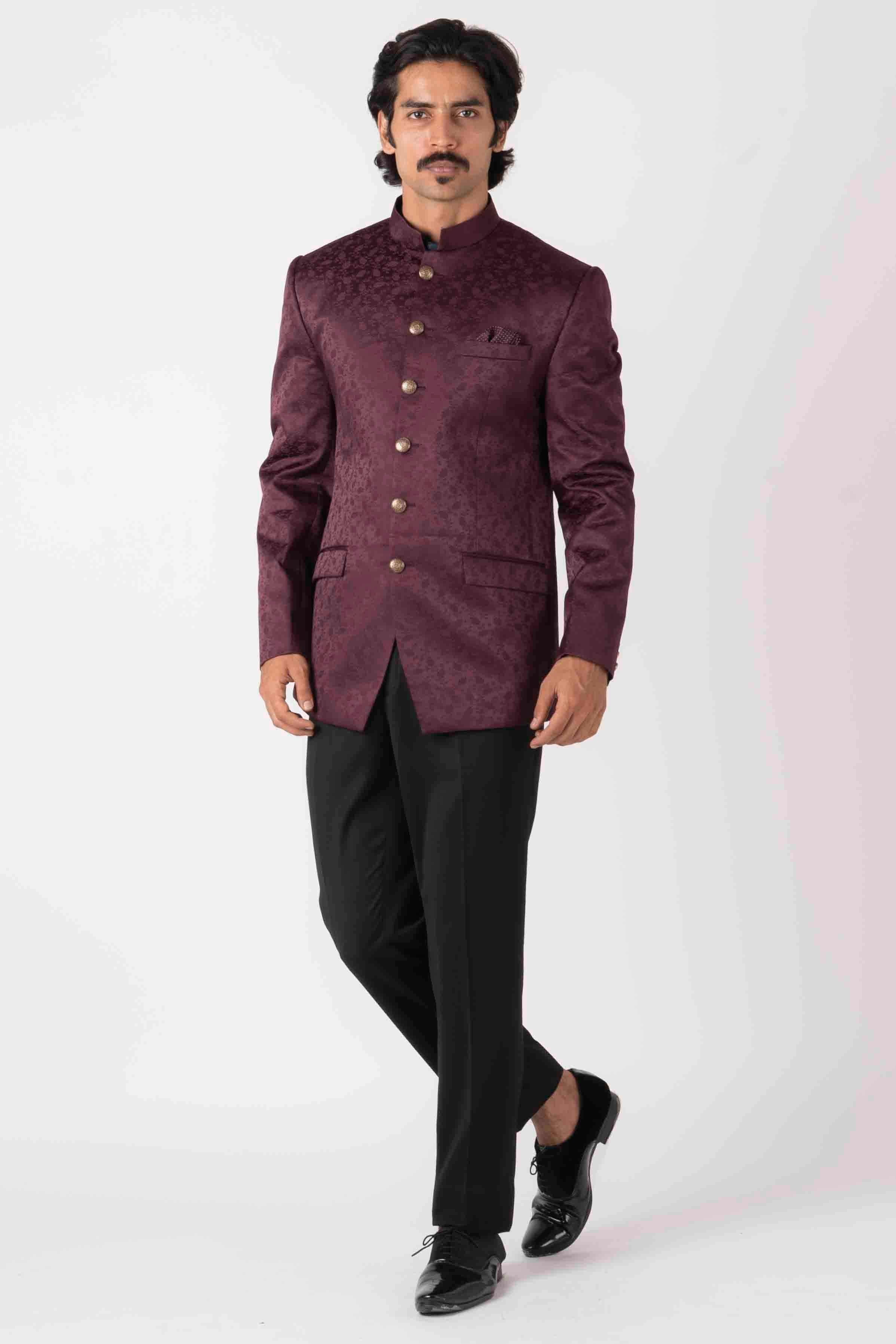 MLS PRINTED JODHPURI SUIT