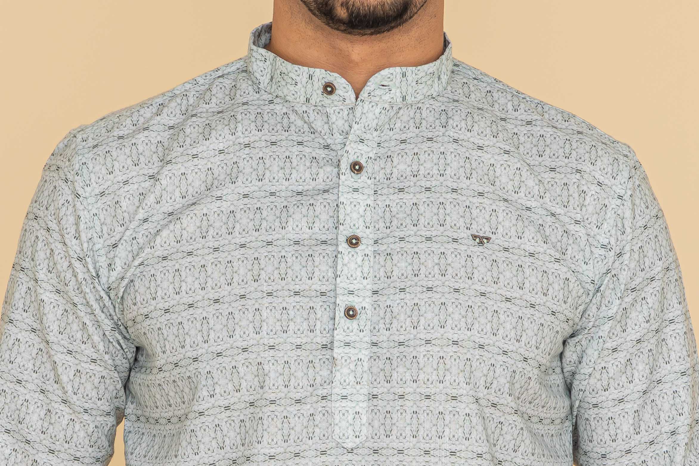 MLS SHORT KURTA FULL SLEEVES