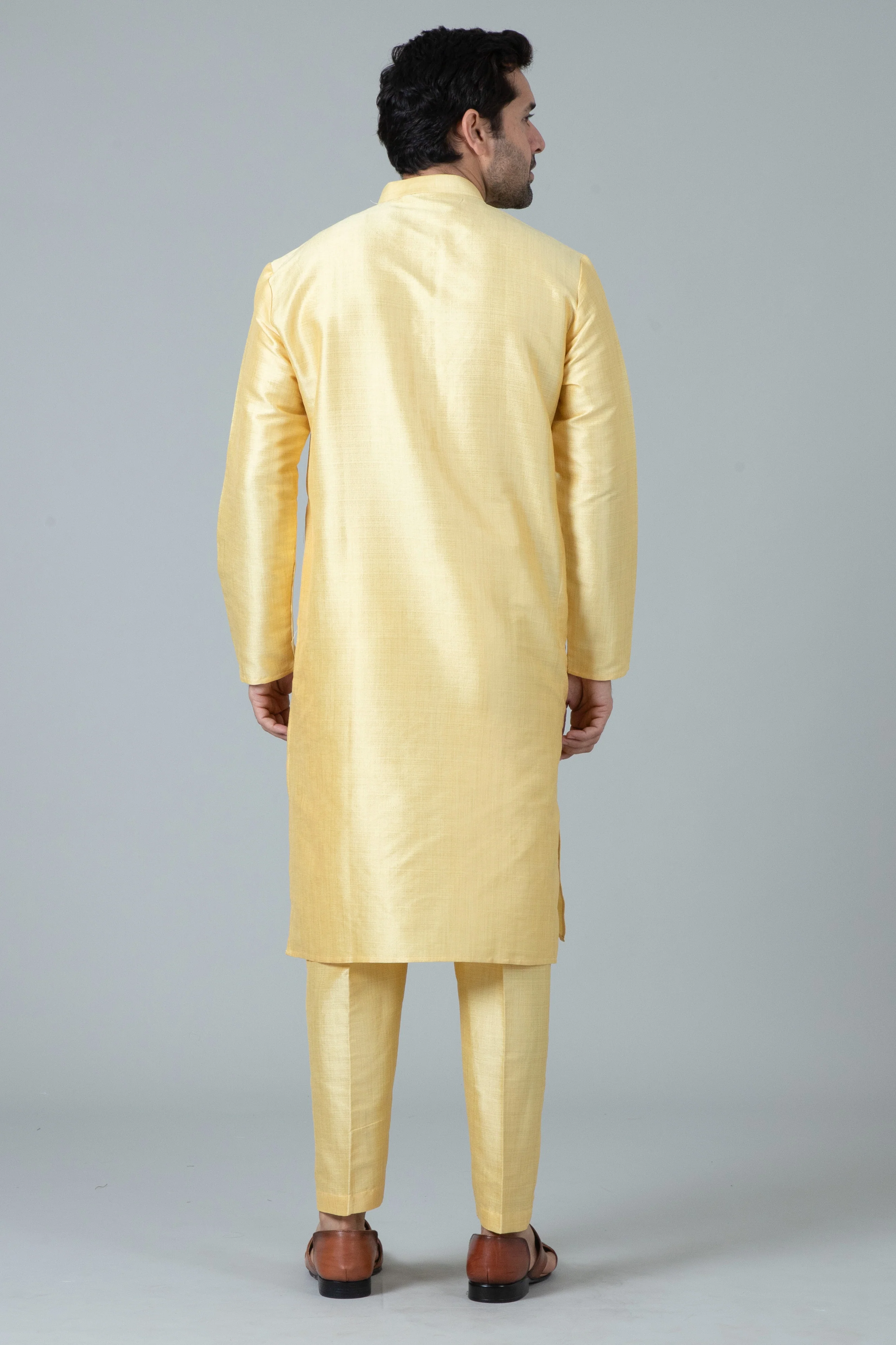 MLS SILK KURTA PAJAMA