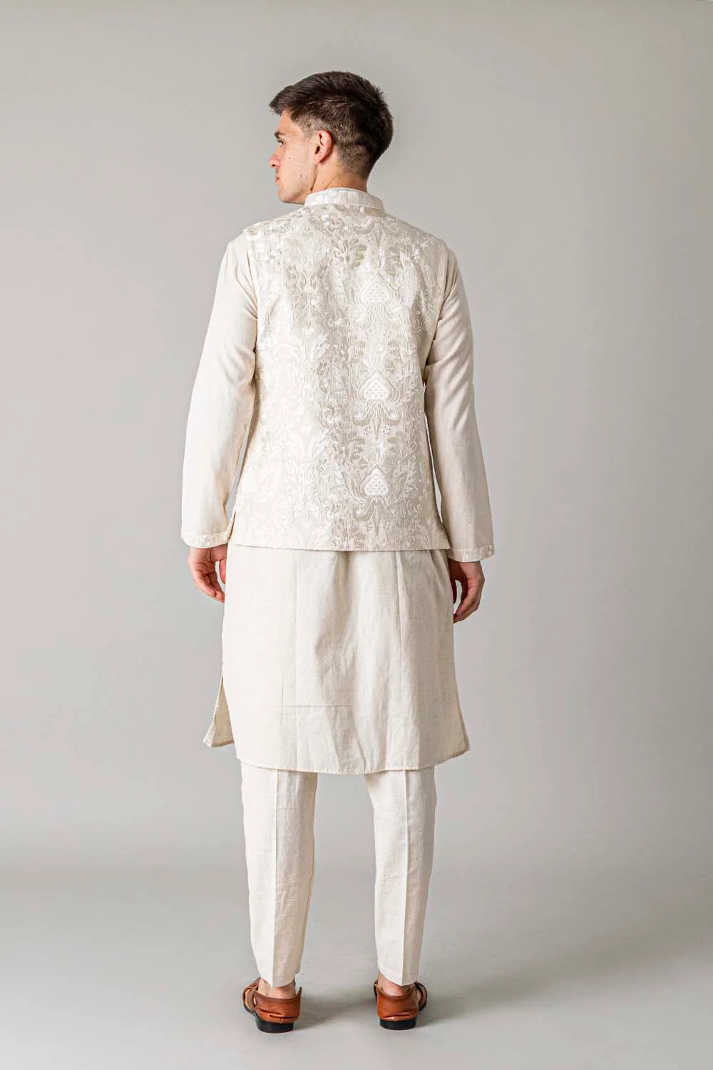 MLS KURTA JAWAHAR SET